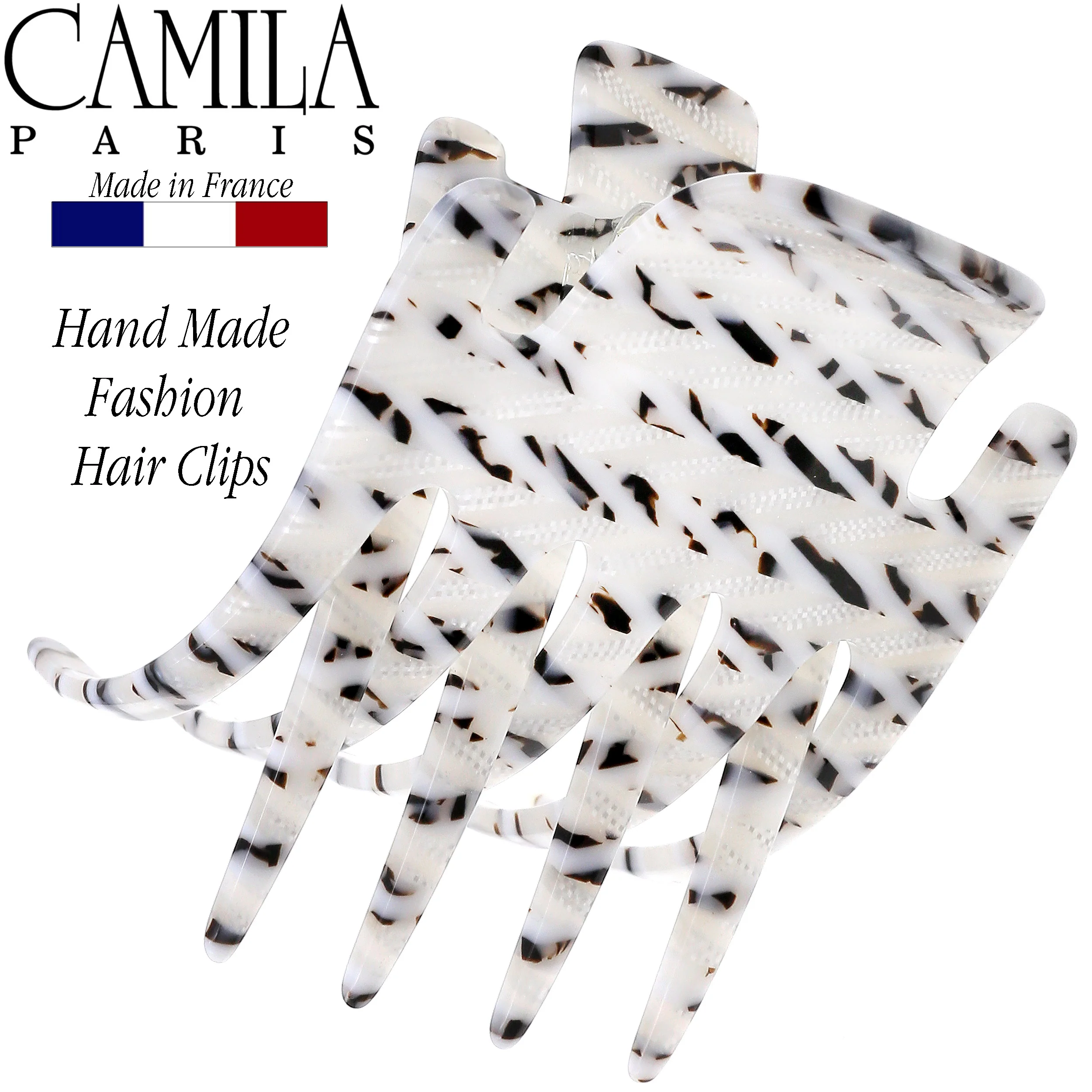 Camila Paris Mimi Long Tooth Hair Clip - Image 18