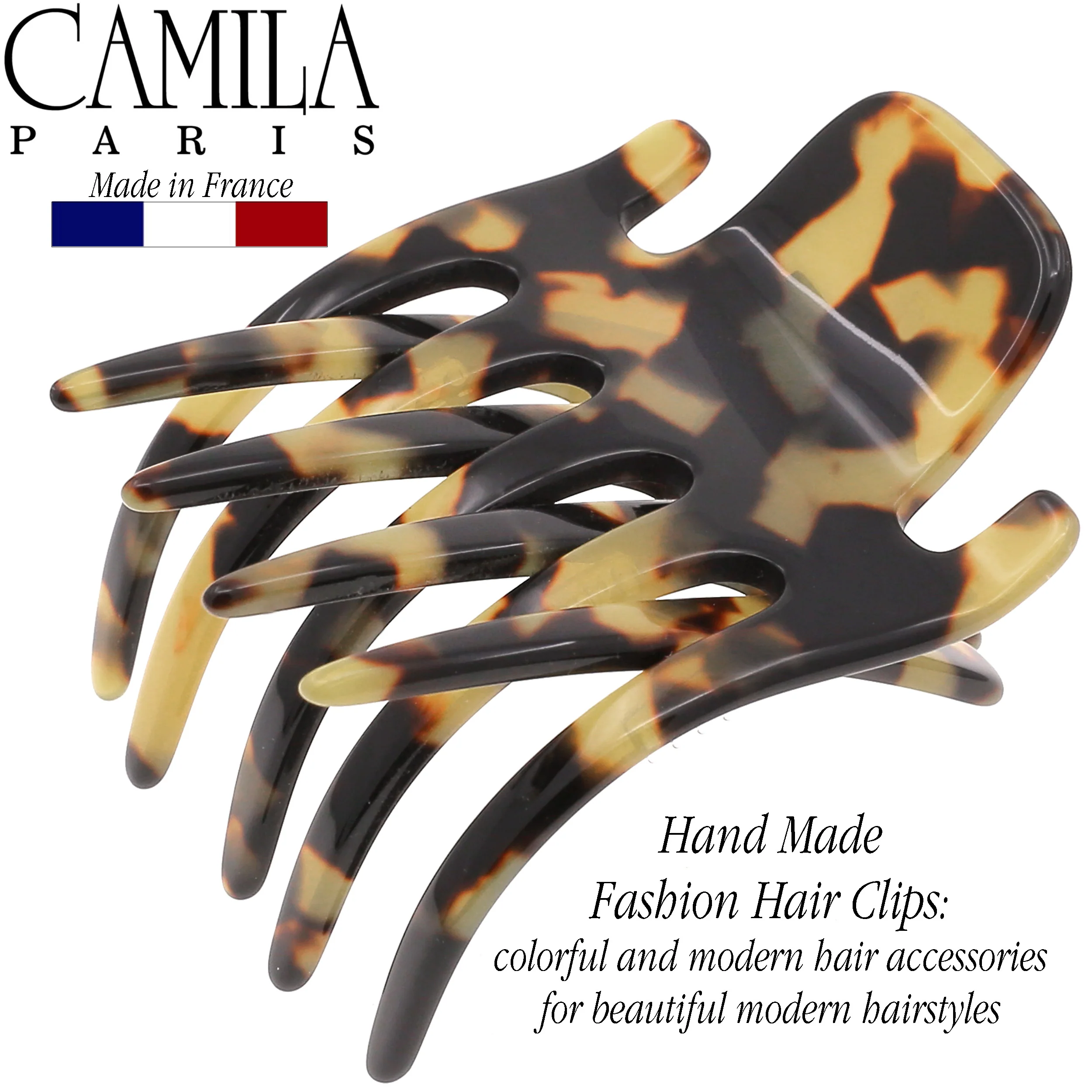 Camila Paris Mimi Long Tooth Hair Clip - Image 22