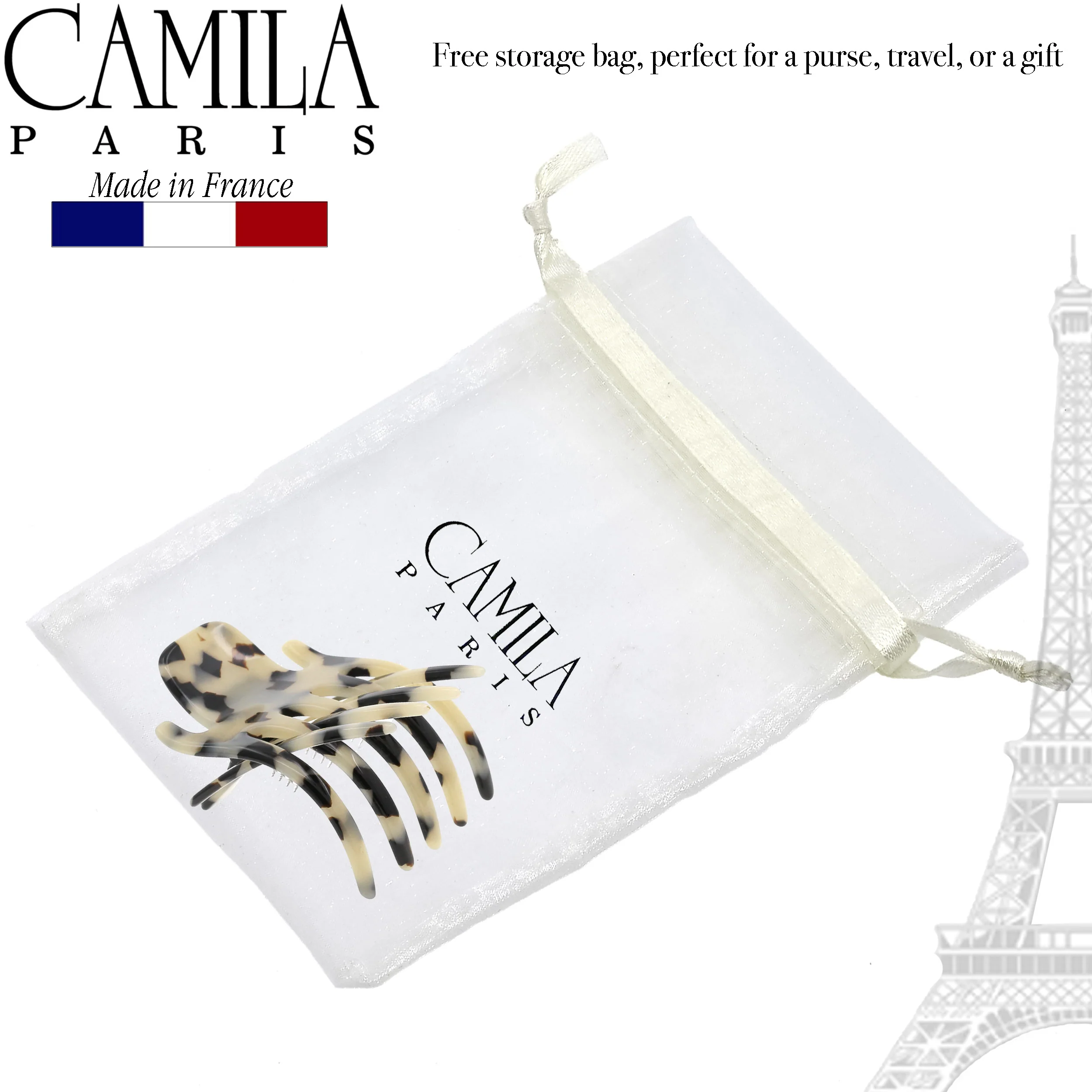 Camila Paris Mimi Long Tooth Hair Clip - Image 29
