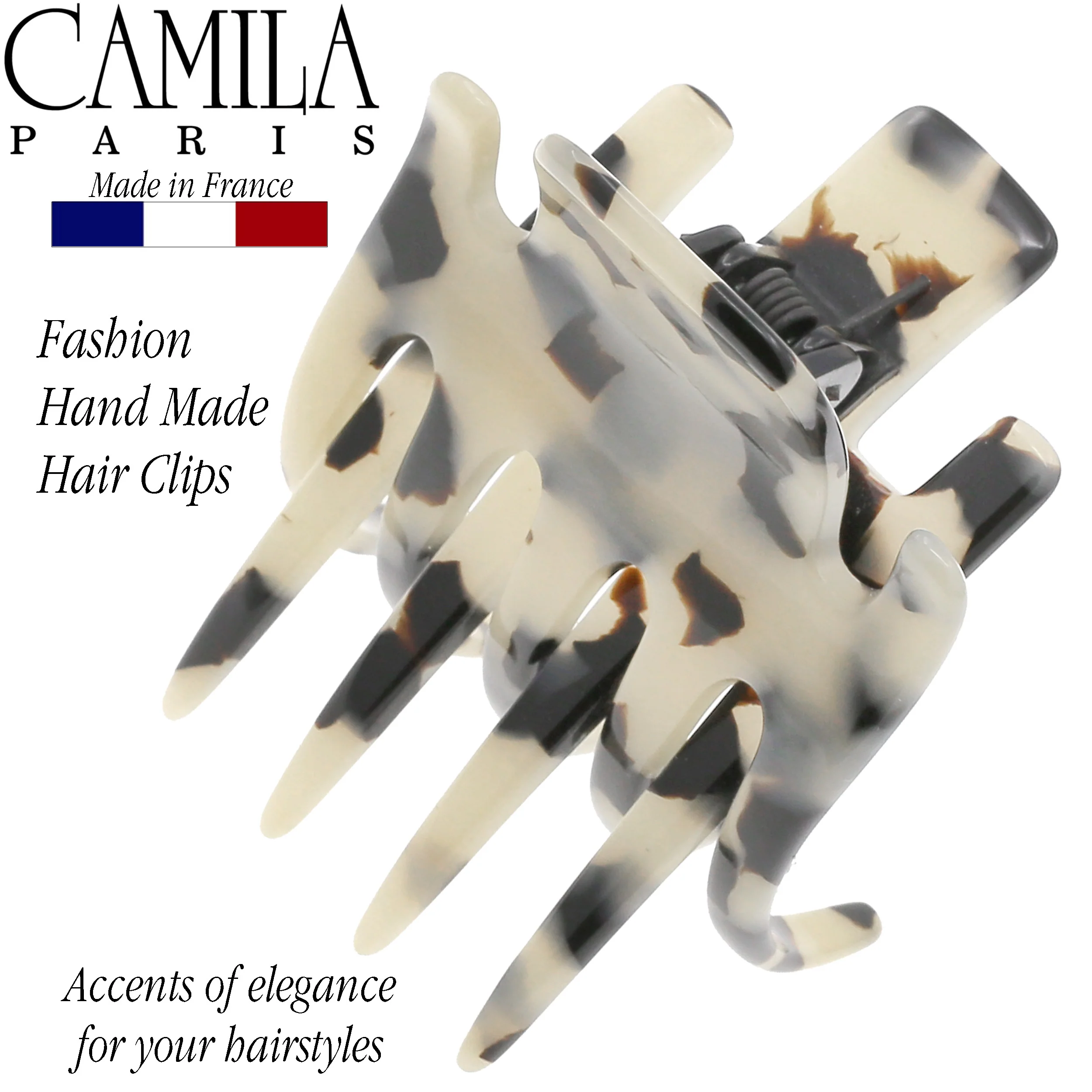 Camila Paris Mimi Long Tooth Hair Clip - Image 30