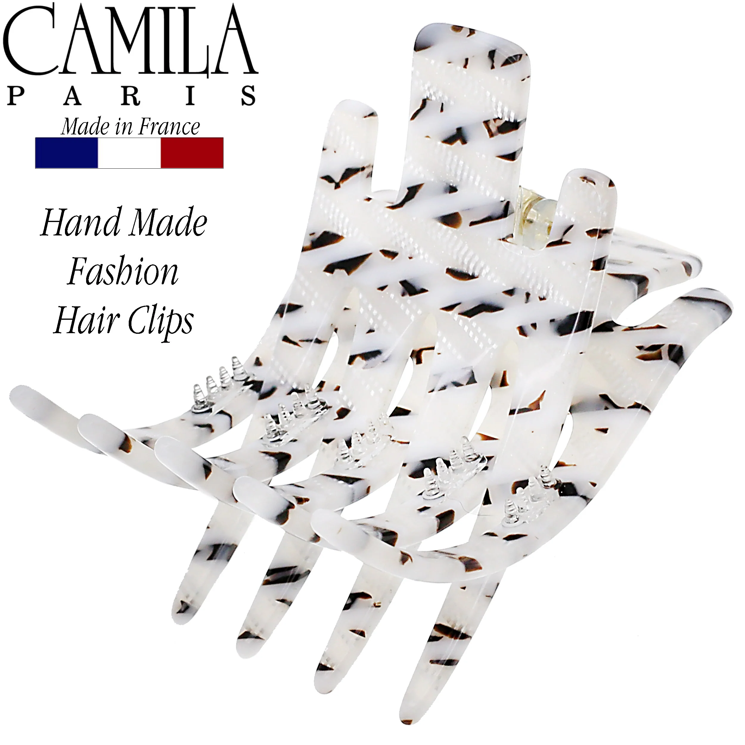 Camila Paris Mimi Long Tooth Hair Clip - Image 33
