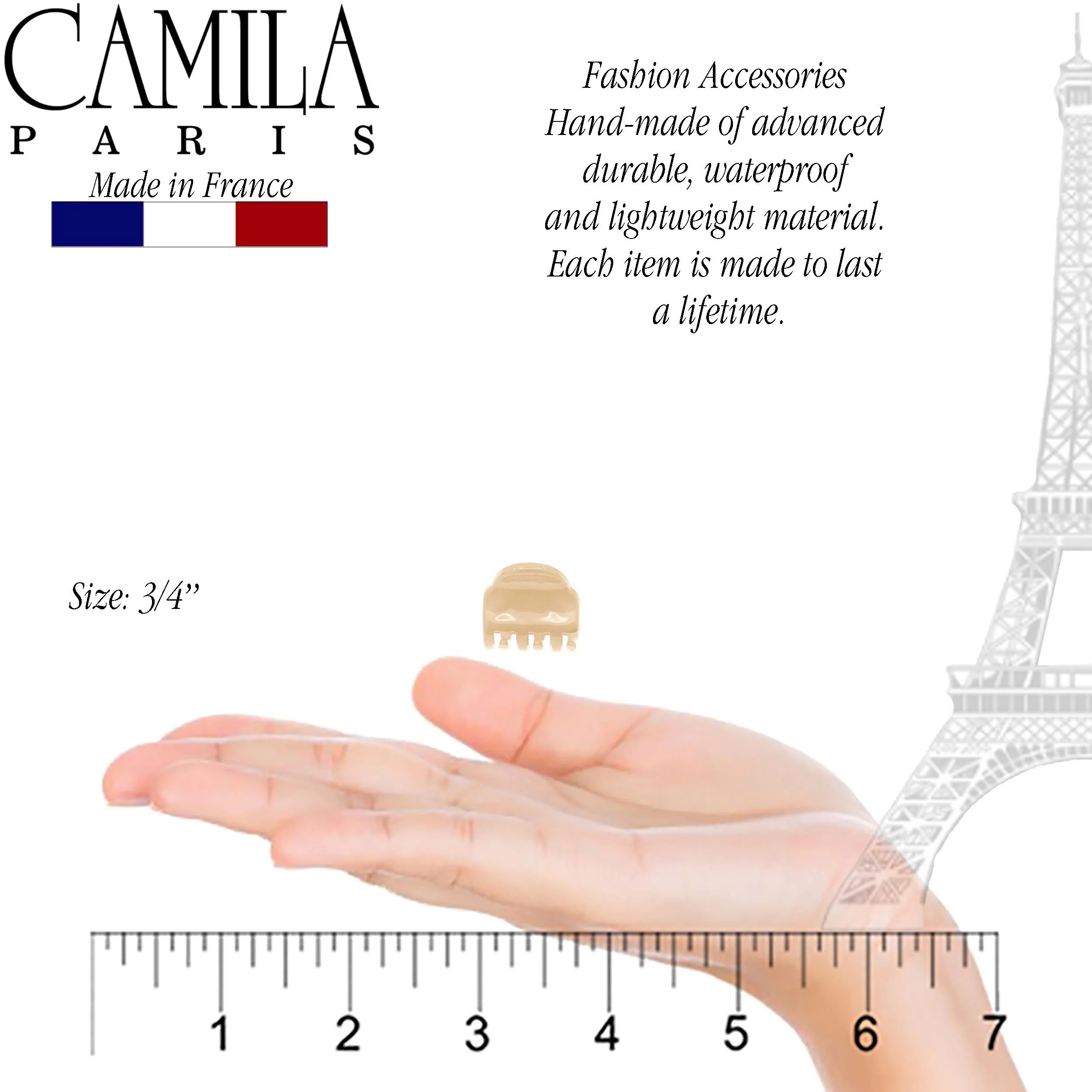 Camila Paris Mini Classic Jaw Hair Clip - Image 10