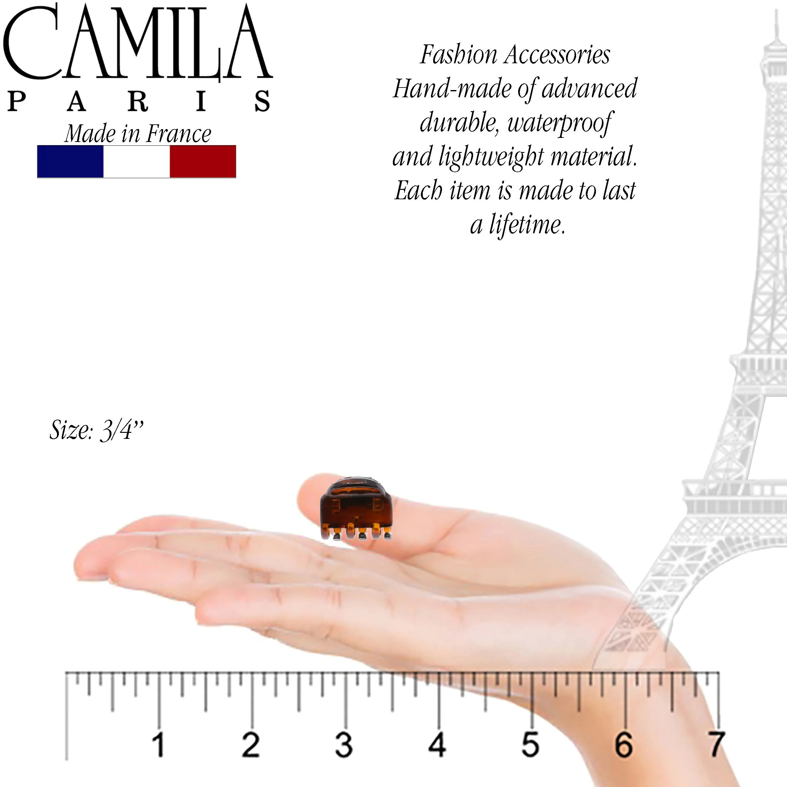 Camila Paris Mini Classic Jaw Hair Clip - Image 2
