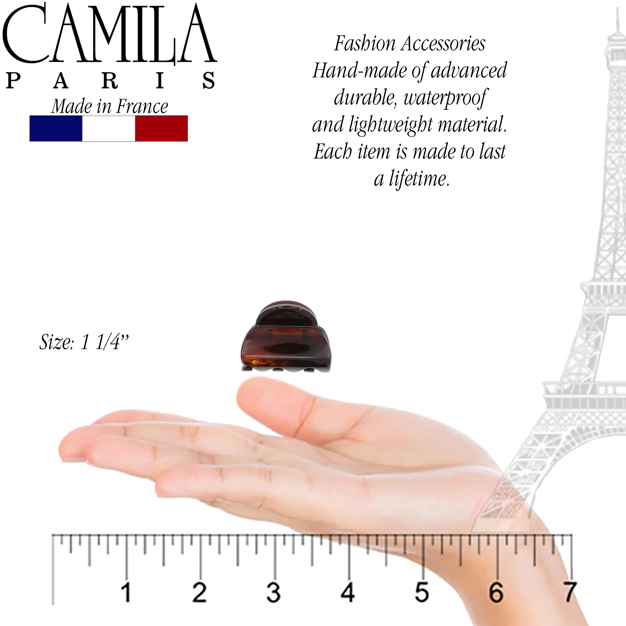 Camila Paris Mini Classic Jaw Hair Clip - Image 30
