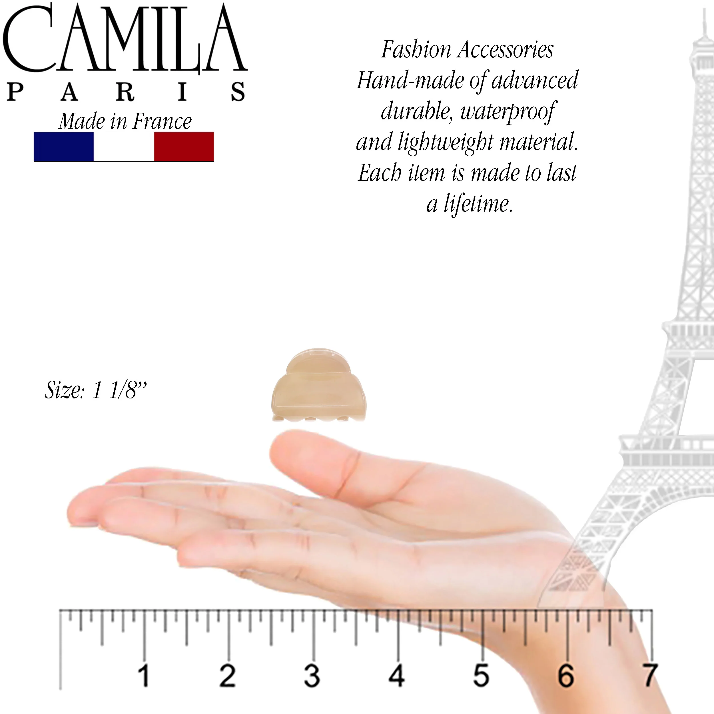 Camila Paris Mini Classic Jaw Hair Clip - Image 34