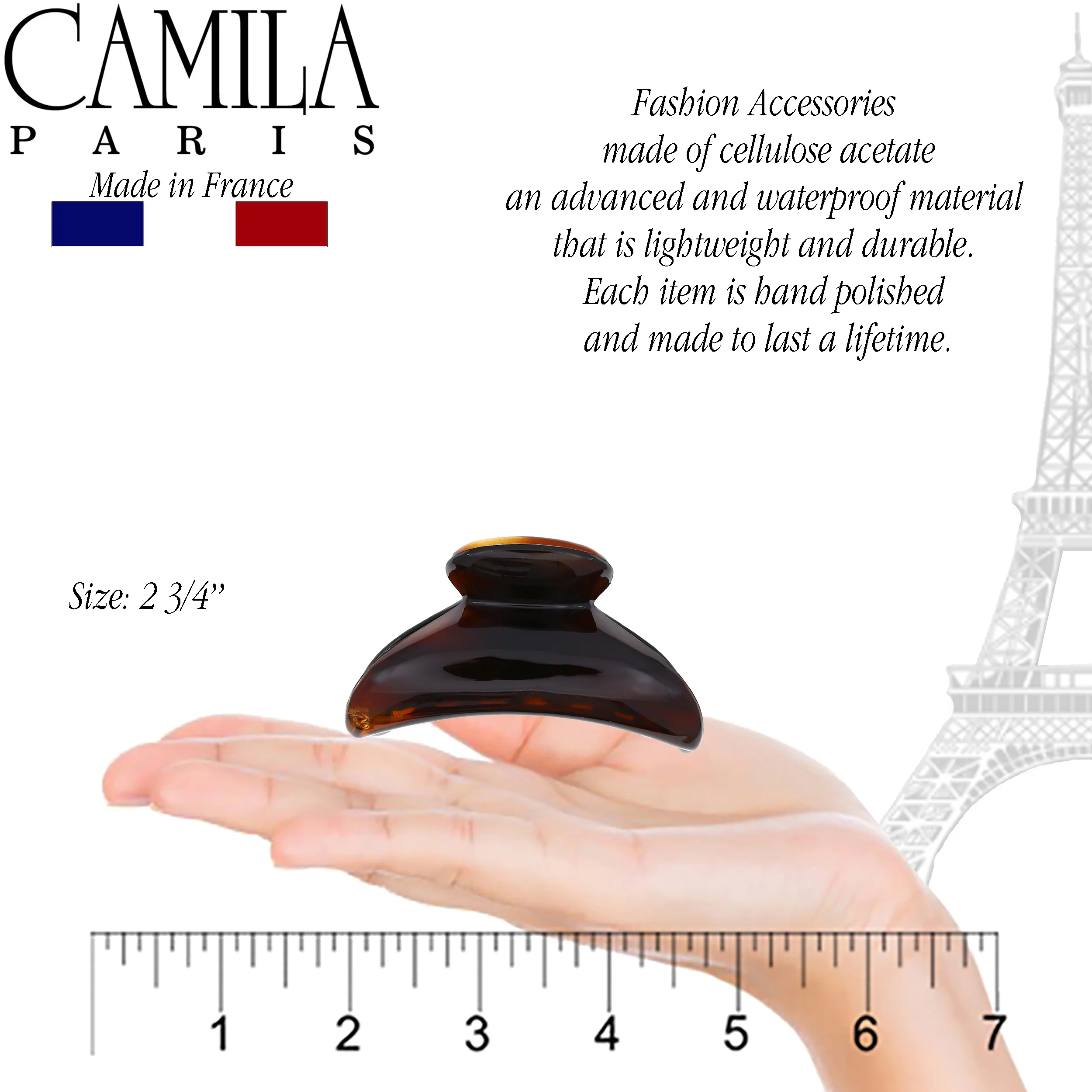 Camila Paris Hair Clips MP3 Hand Painted - Image 2