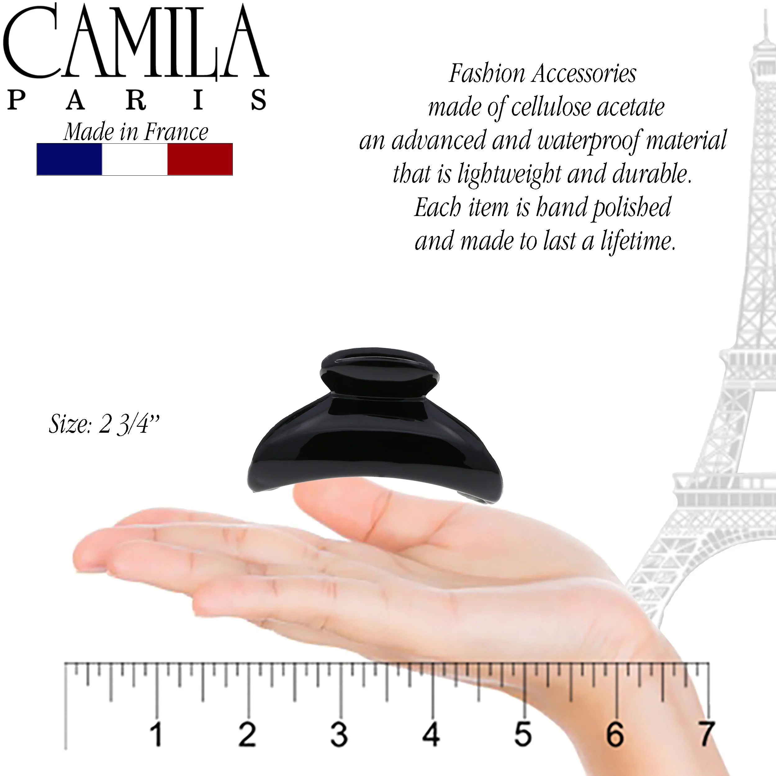 Camila Paris Hair Clips MP3 Hand Painted - Image 7