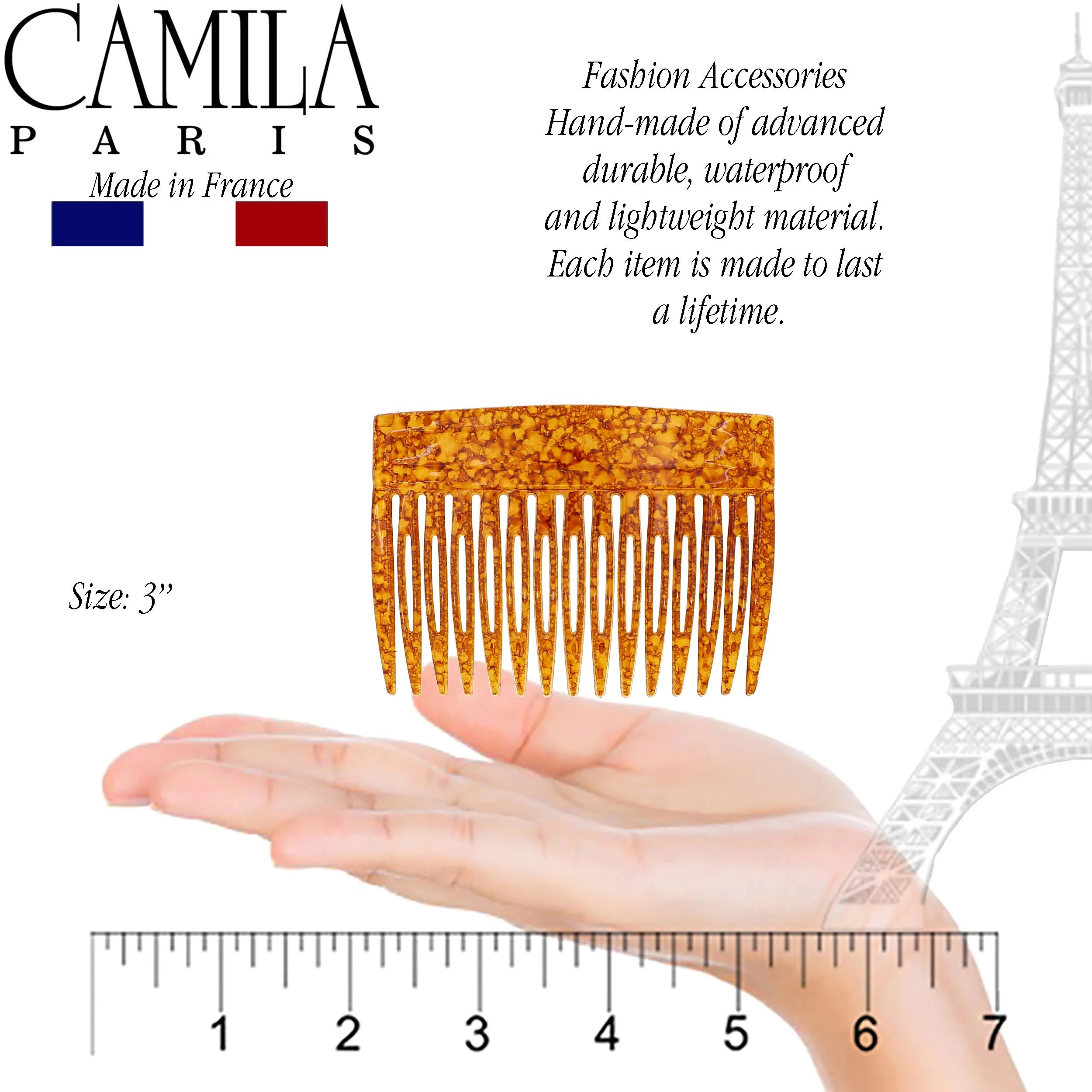 Camila Paris Hair Side Combs MP877 - Image 6