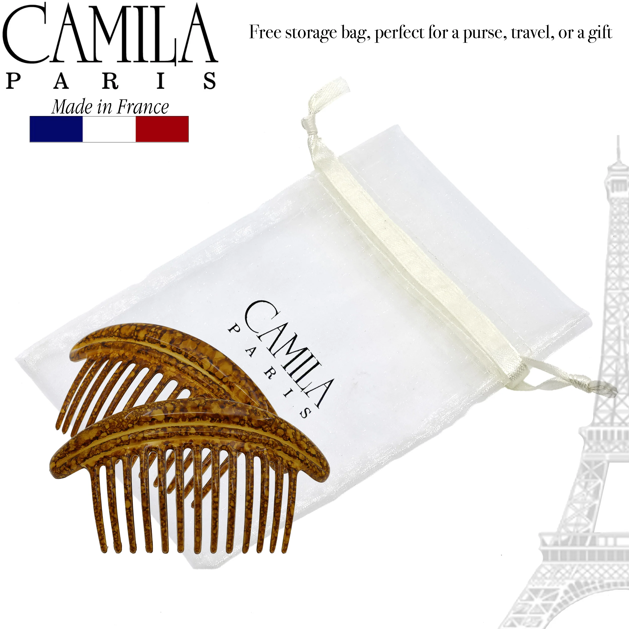 Camila Paris Hair Side Combs MP979 - Image 12