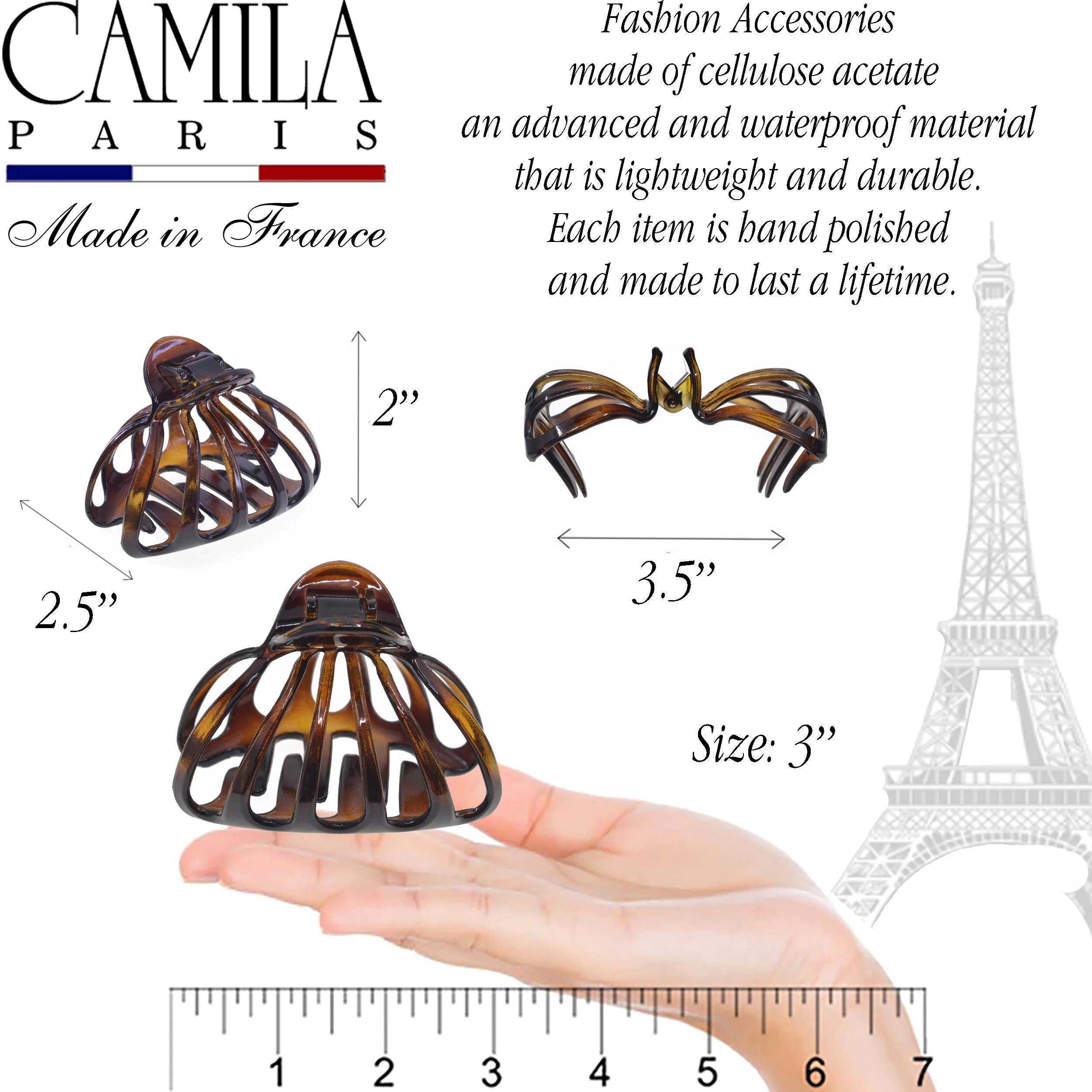 Camila Paris Octopus Hair Clips Drips Cutout - Image 63