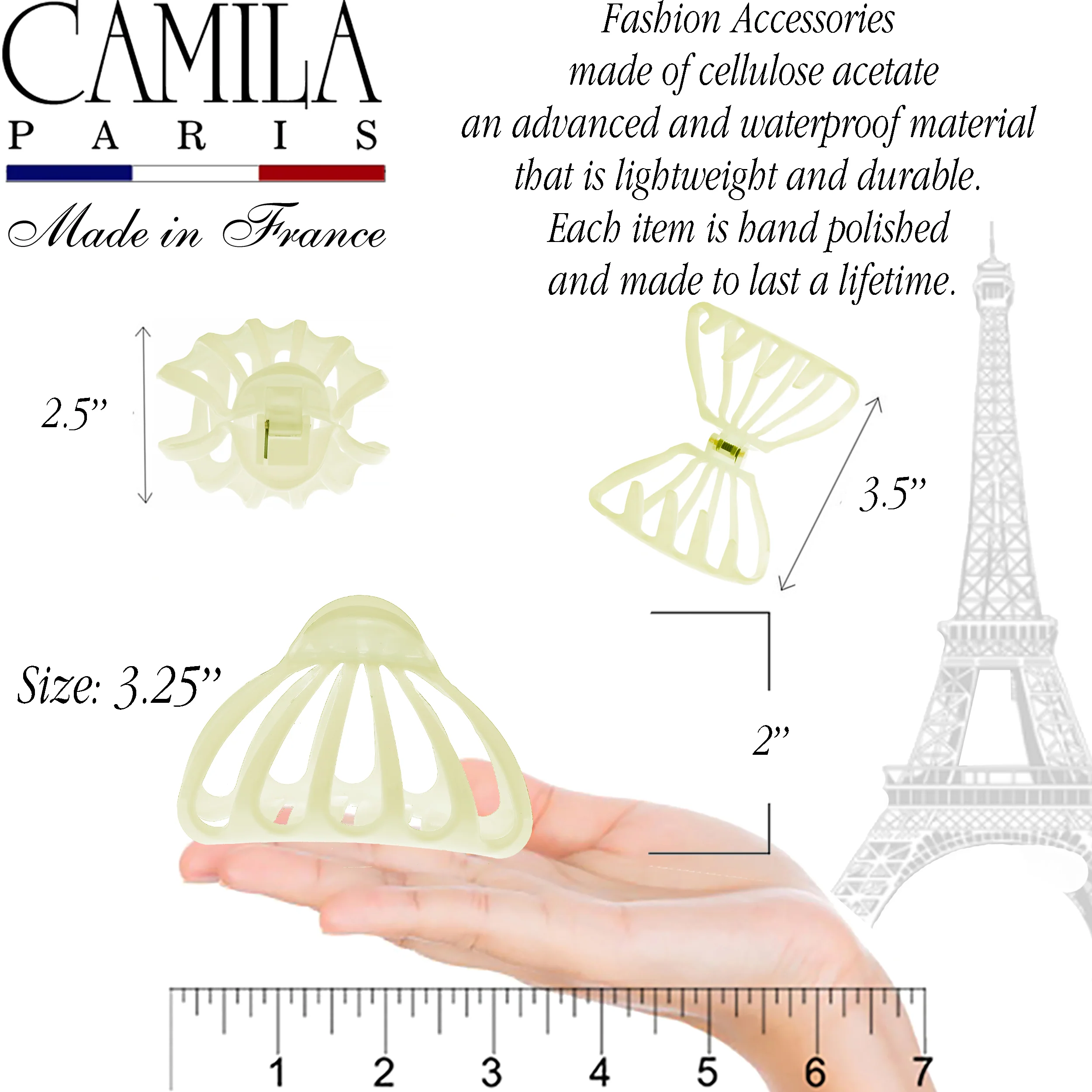 Camila Paris Octopus Hair Clips Drips Cutout - Image 84