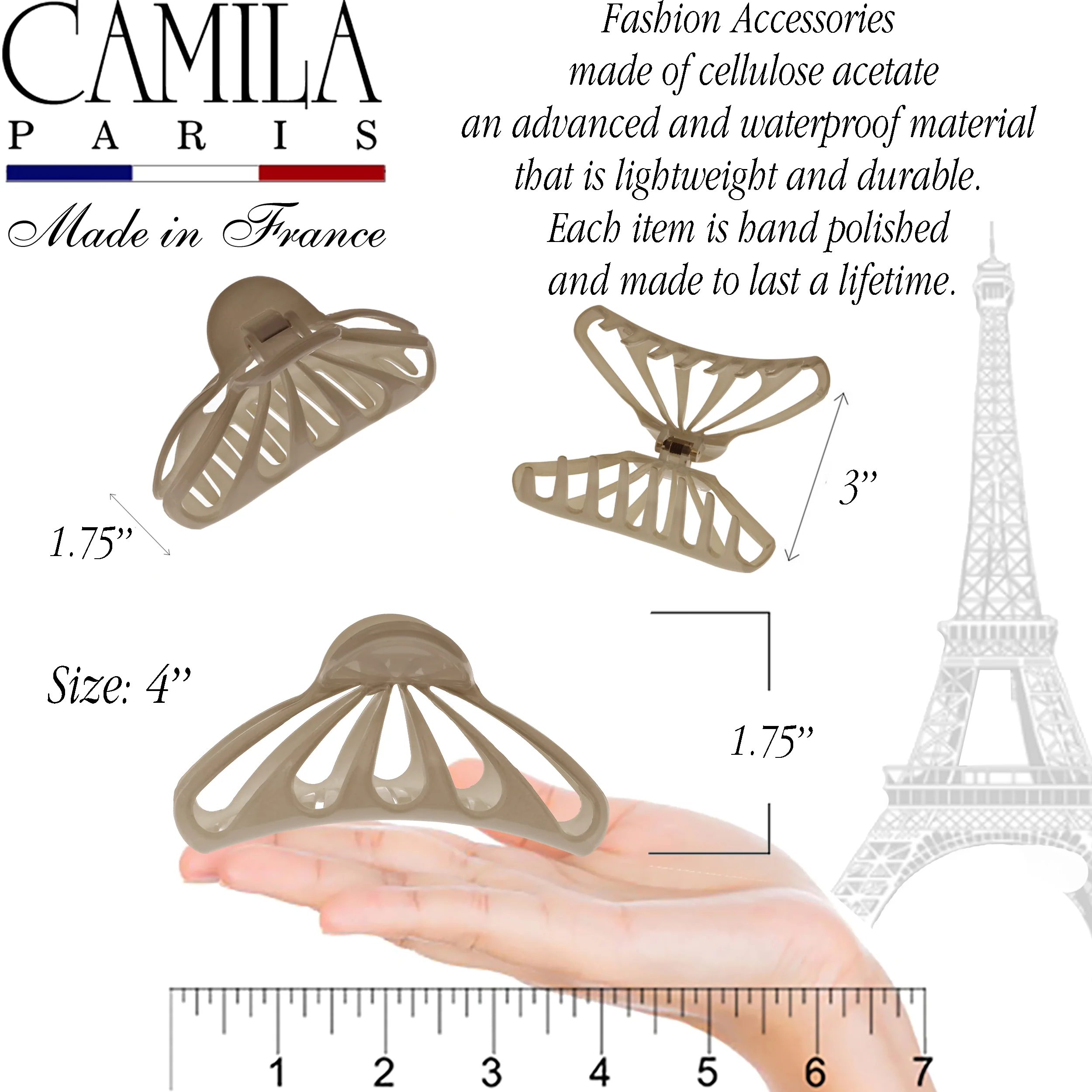 Camila Paris Octopus Hair Clips Drips Cutout - Image 90