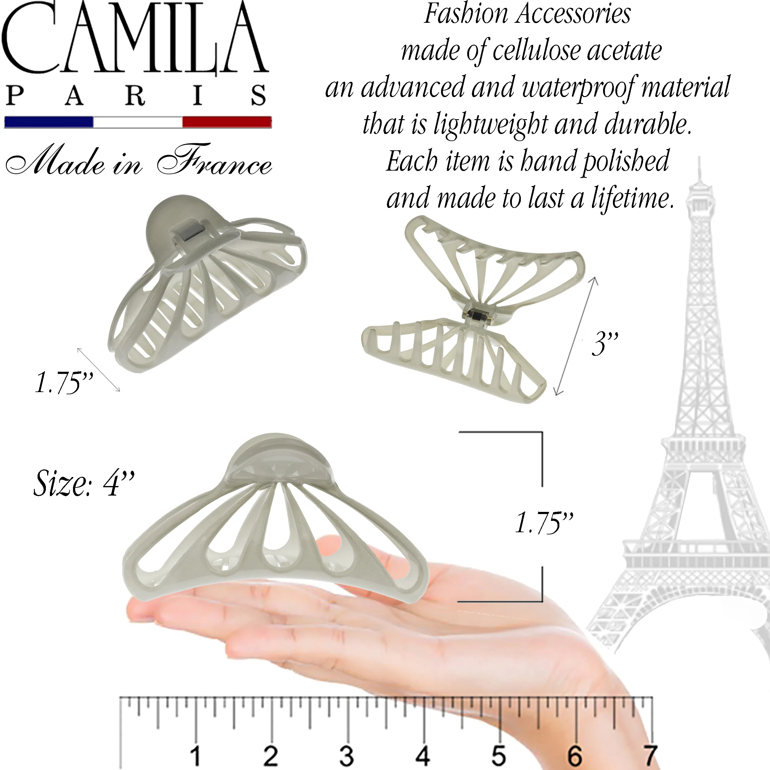 Camila Paris Octopus Hair Clips Drips Cutout - Image 96