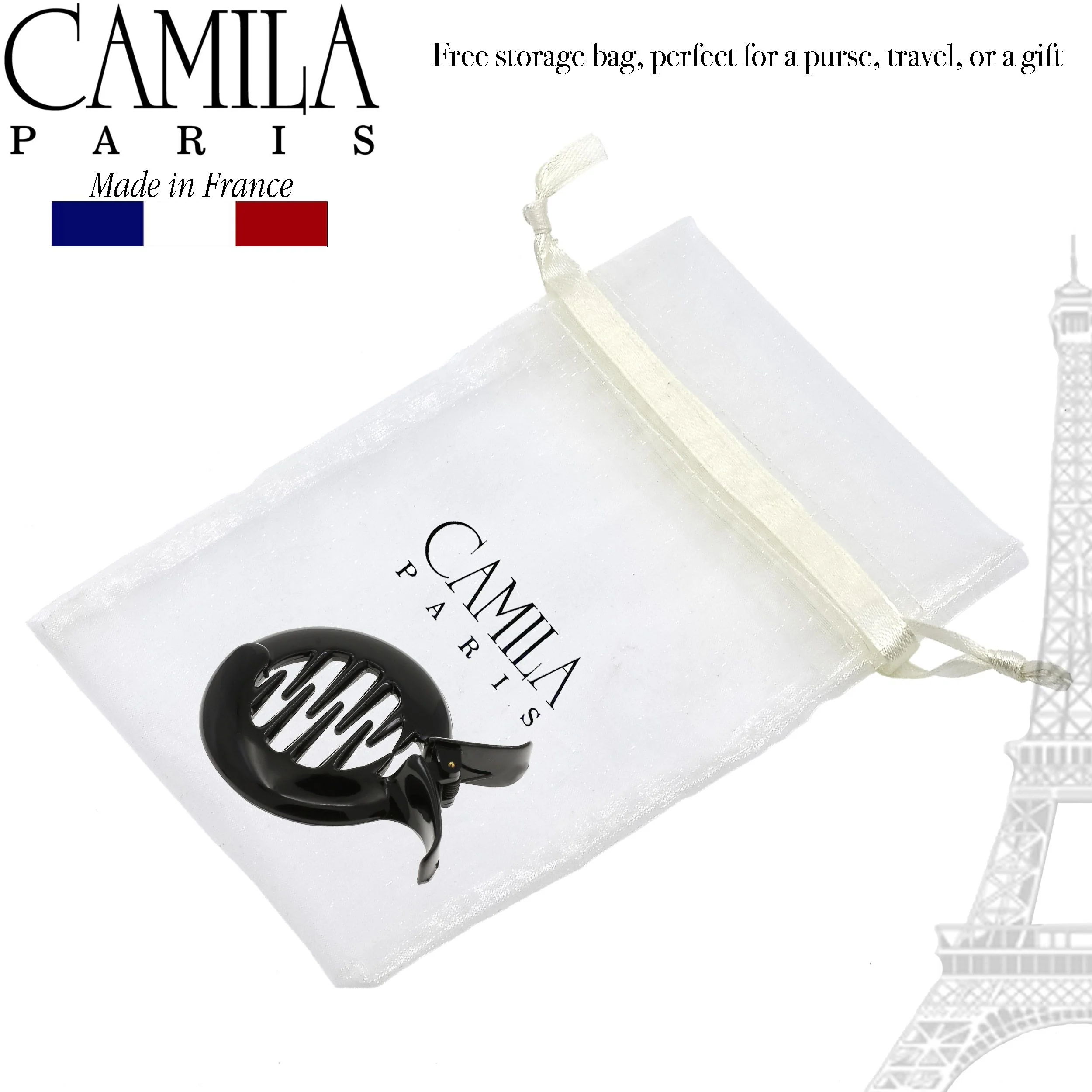 Camila Paris Round Pincer Hair Clip - Image 8