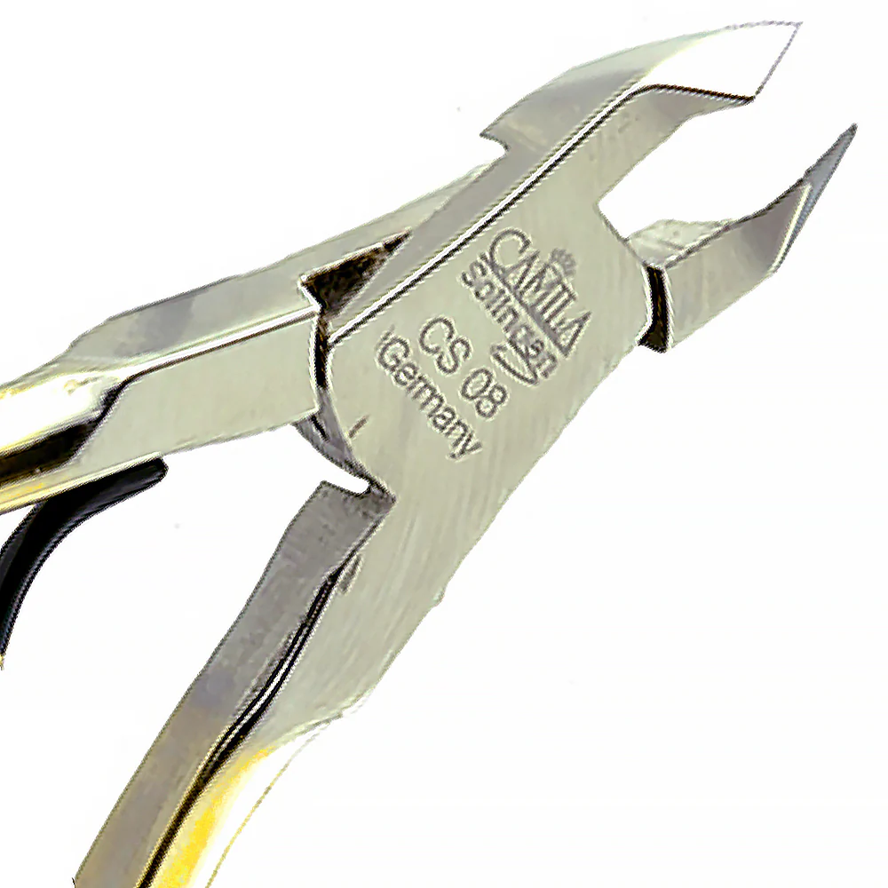 4" Gold Plated Cuticle Cutter - 5mm Blade - Image 3