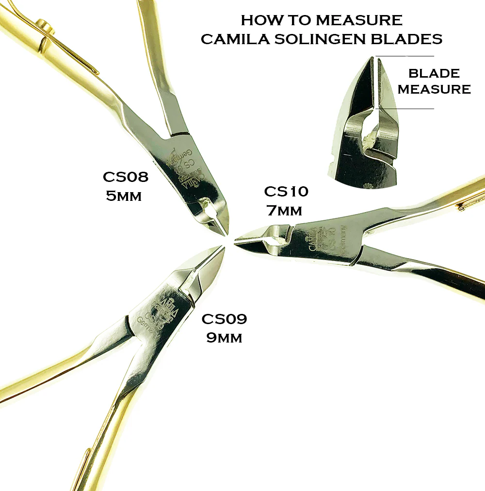4" Gold Plated Cuticle Cutter - 5mm Blade - Image 8