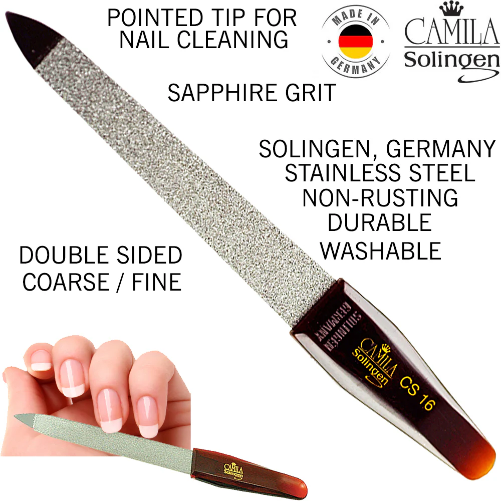 Pointed Sapphire Nail File - Image 3