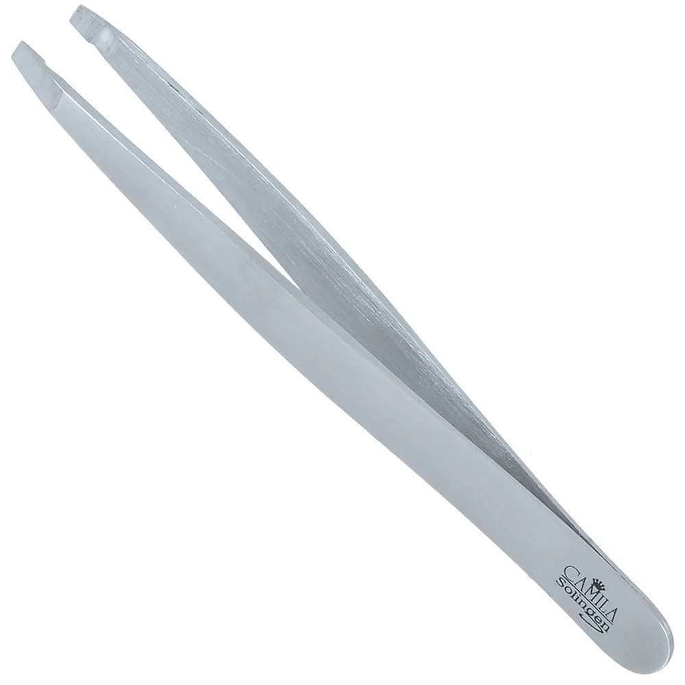 4" Stainless Steel Straight Tip Tweezers - Image 3