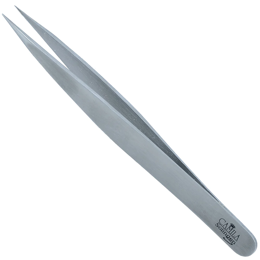 4" Stainless Steel Pointed Tip Tweezers - Image 3
