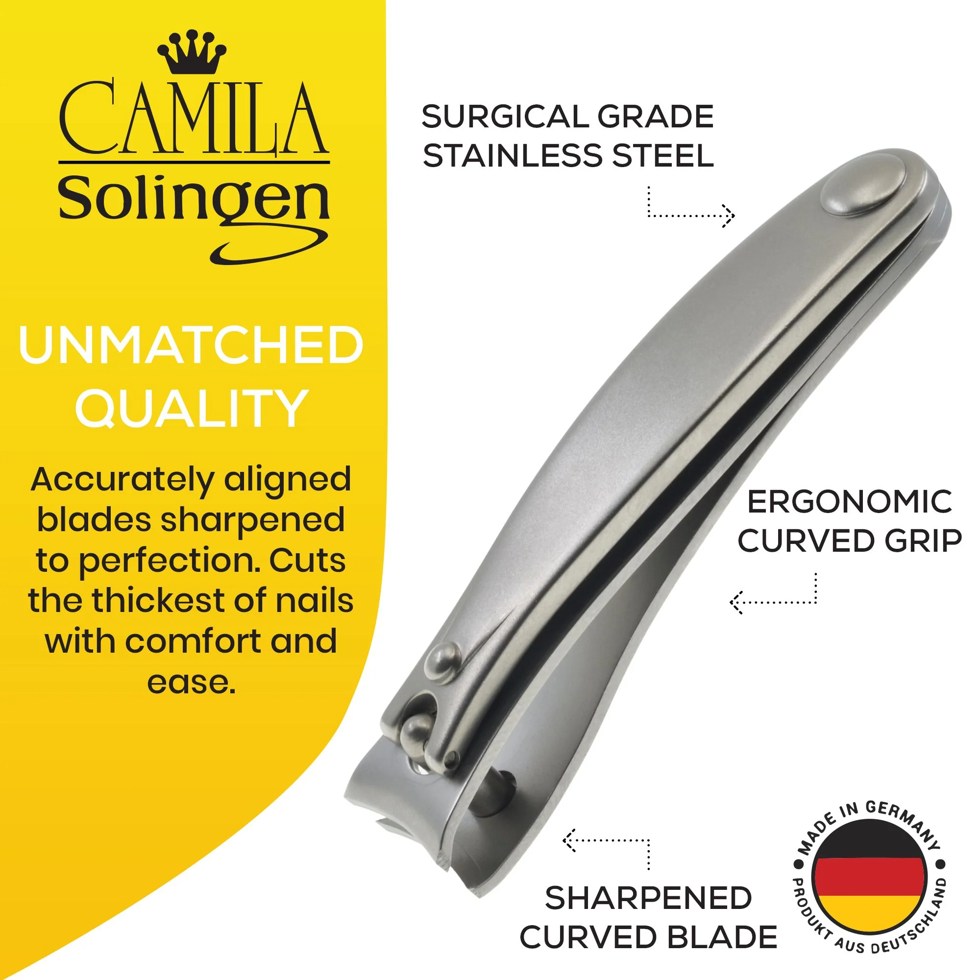 2.5" Stainless Steel Nail Clipper - Image 2