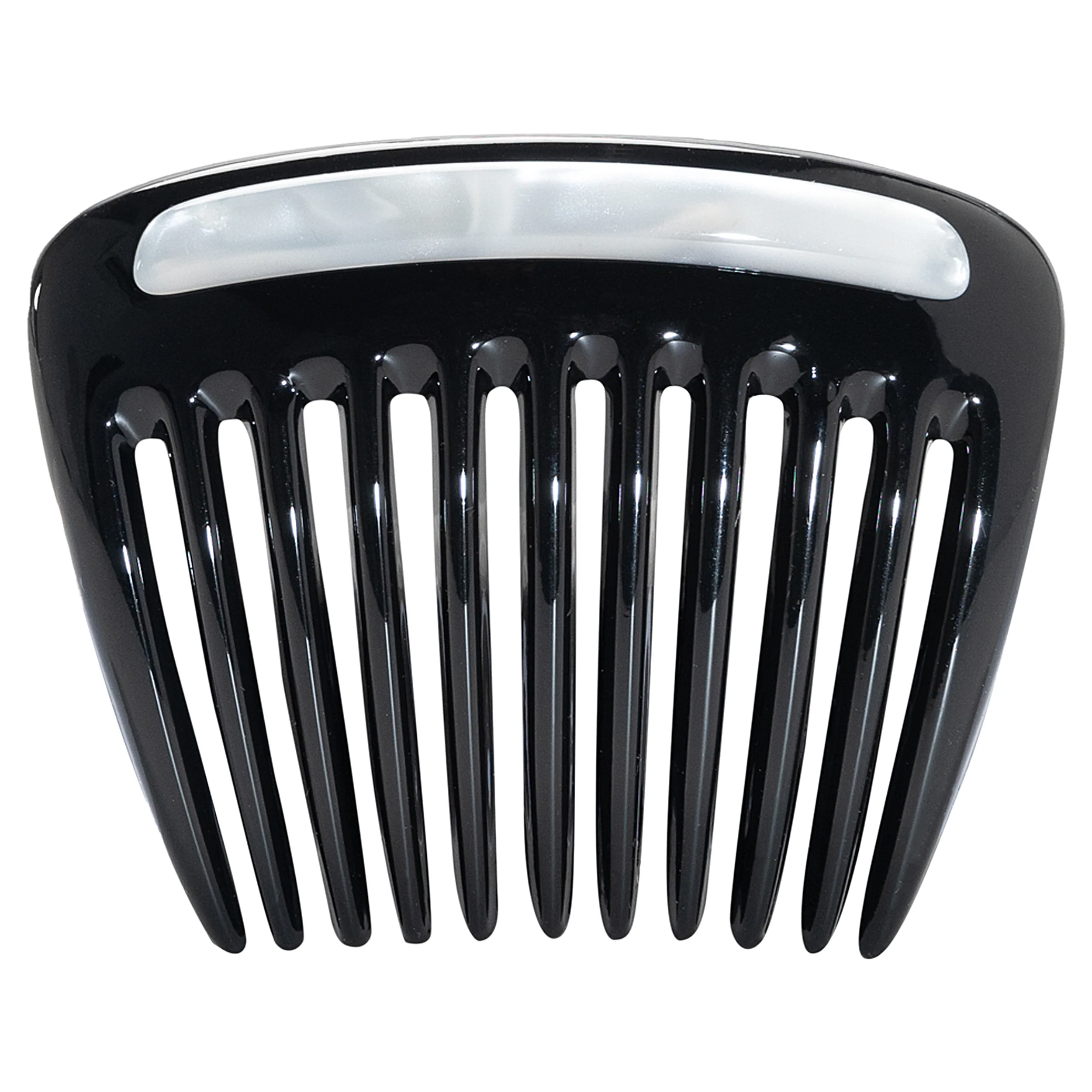Charlotte Small Decorative Hair Side Comb Made in France - Image 13