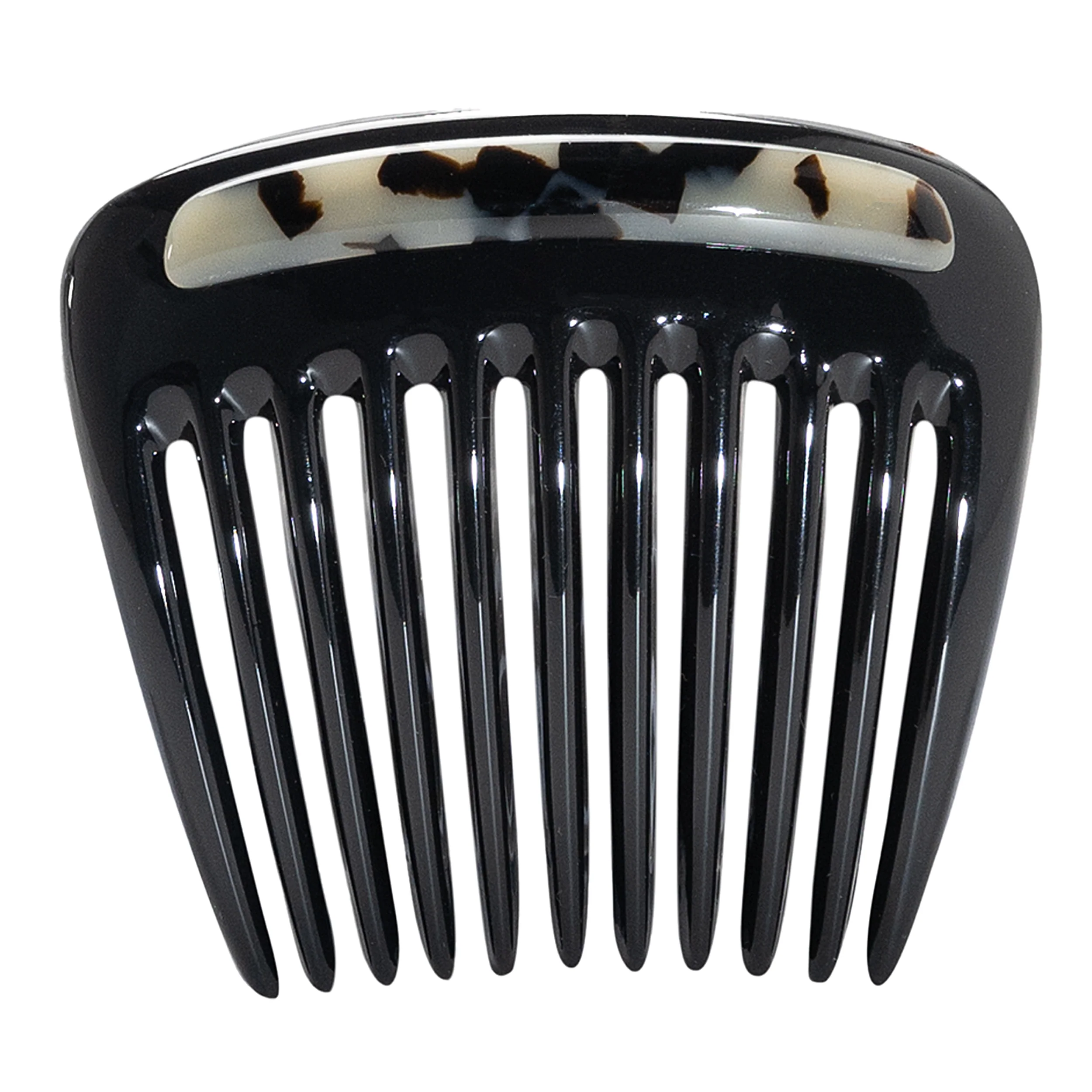 Charlotte Small Decorative Hair Side Comb Made in France - Image 7