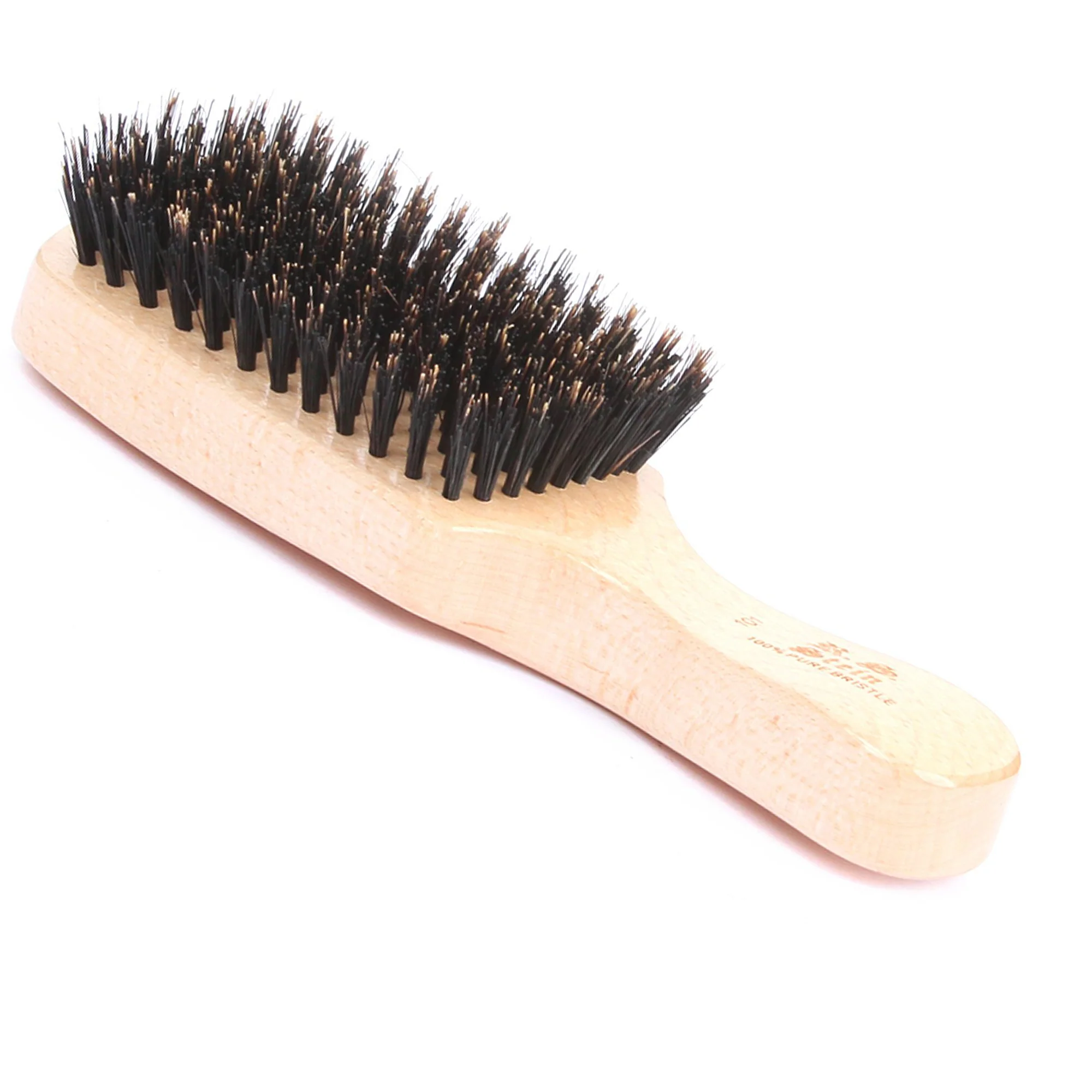 Classic Club Hairbrush with Firm Natural Bristles