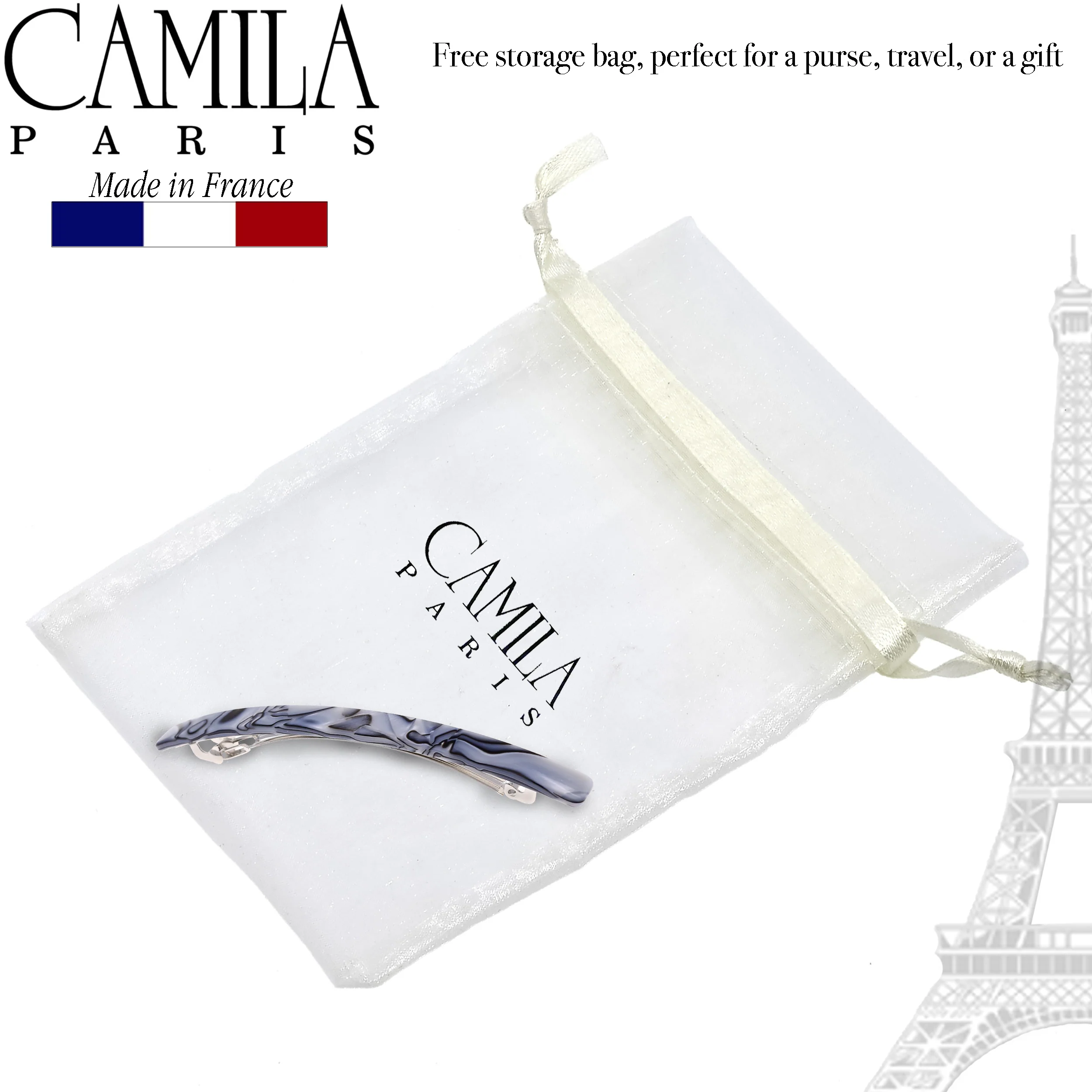 Camila Paris Classic Skinny No-Slip Barrette - Image 12
