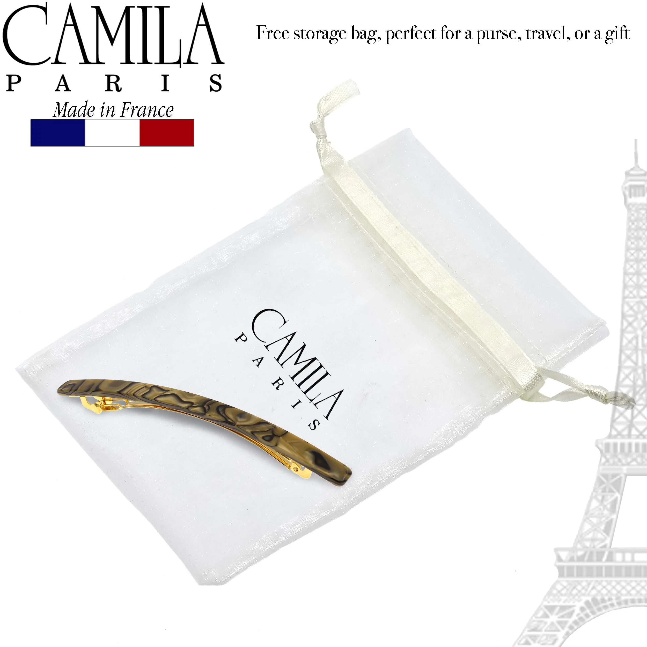 Camila Paris Classic Skinny No-Slip Barrette - Image 16
