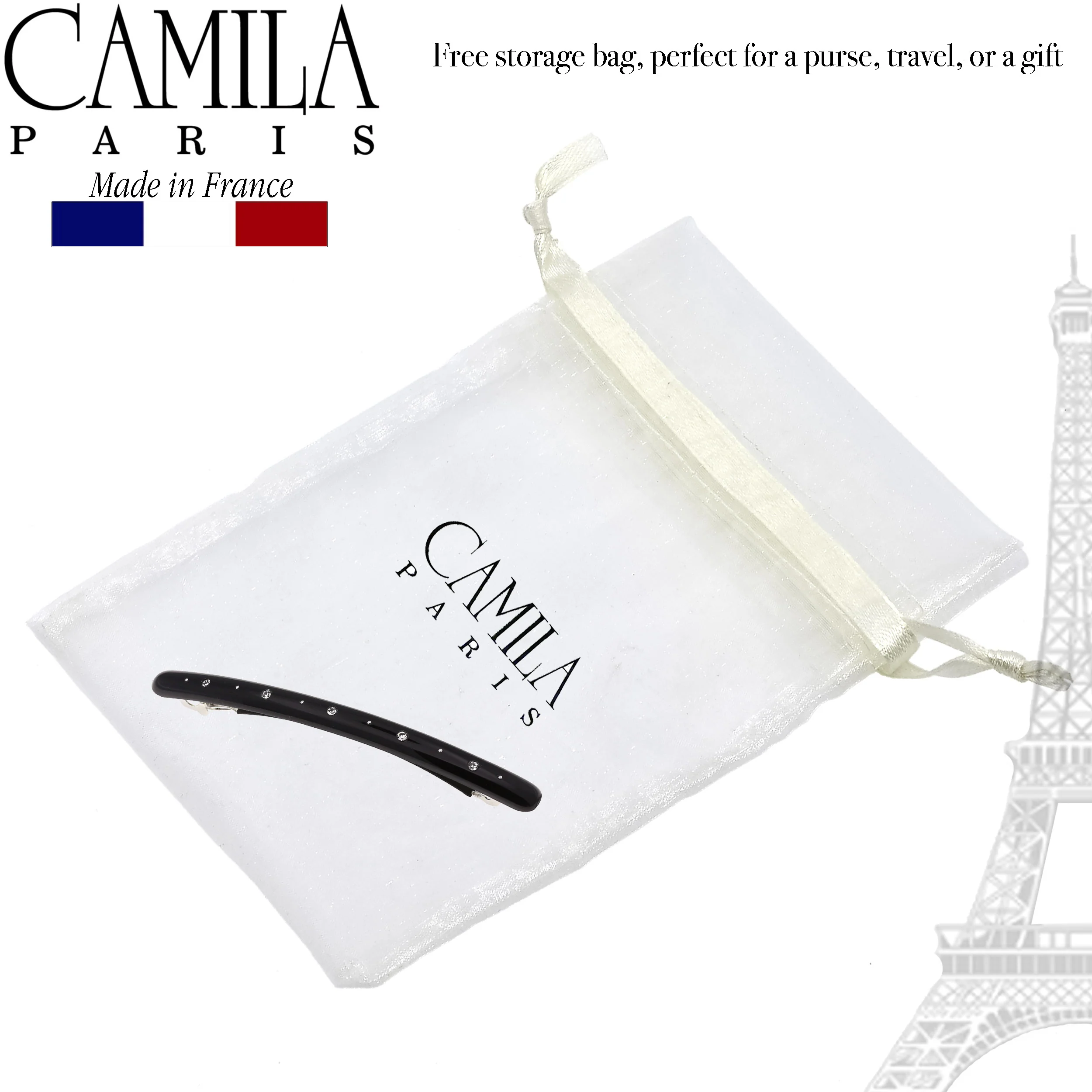 Camila Paris Classic Skinny No-Slip Barrette - Image 24