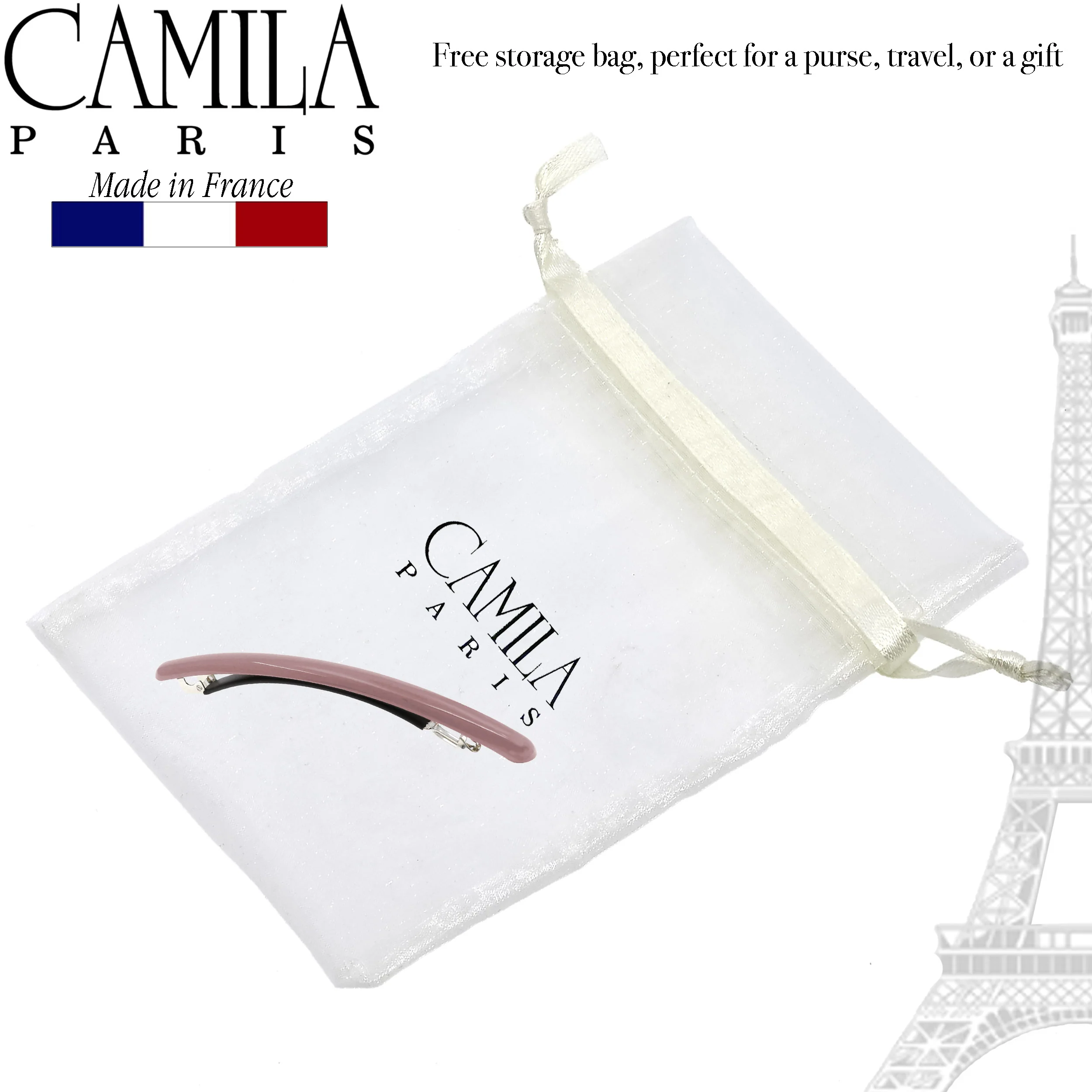Camila Paris Classic Skinny No-Slip Barrette - Image 4