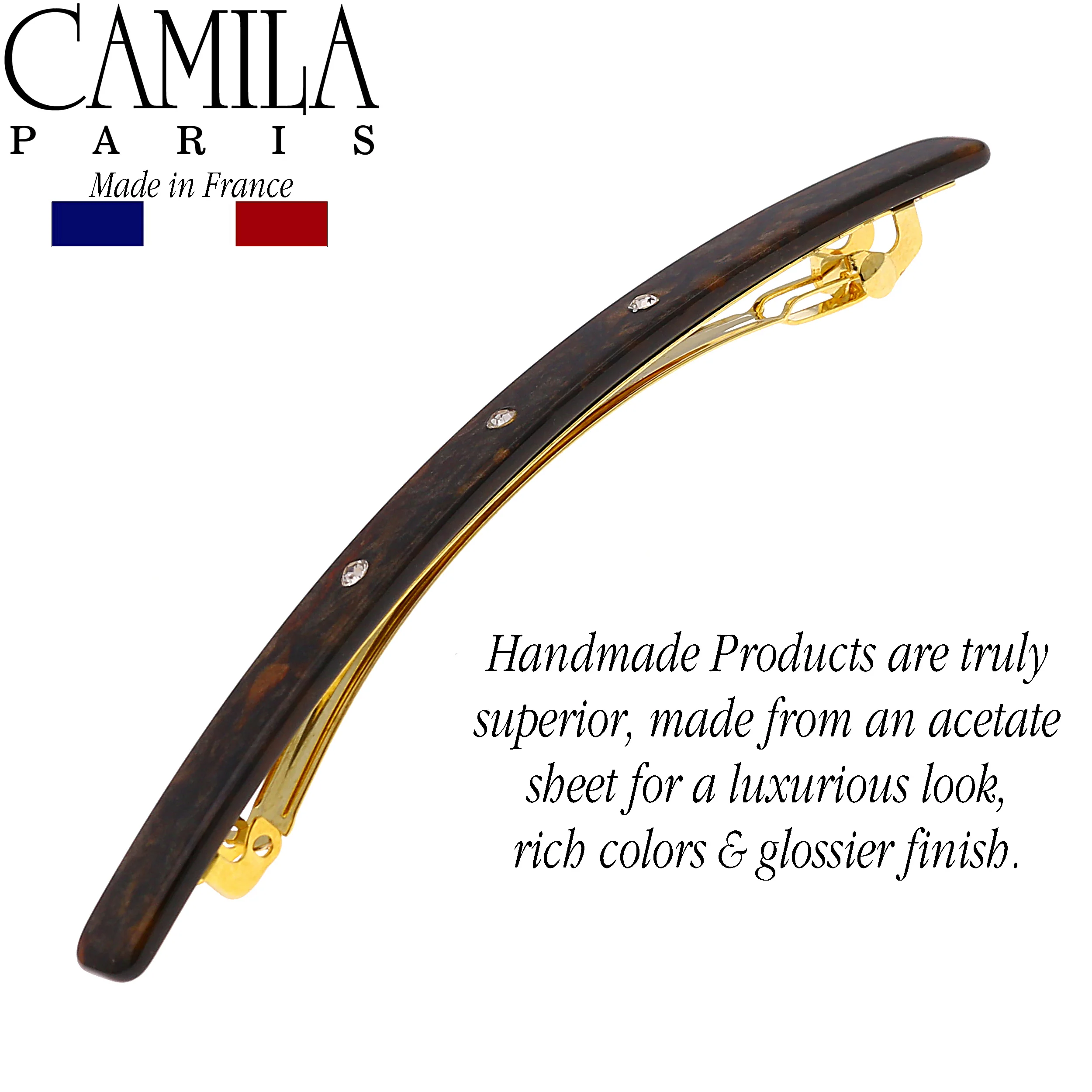 Camila Paris Classic Skinny No-Slip Barrette - Image 7