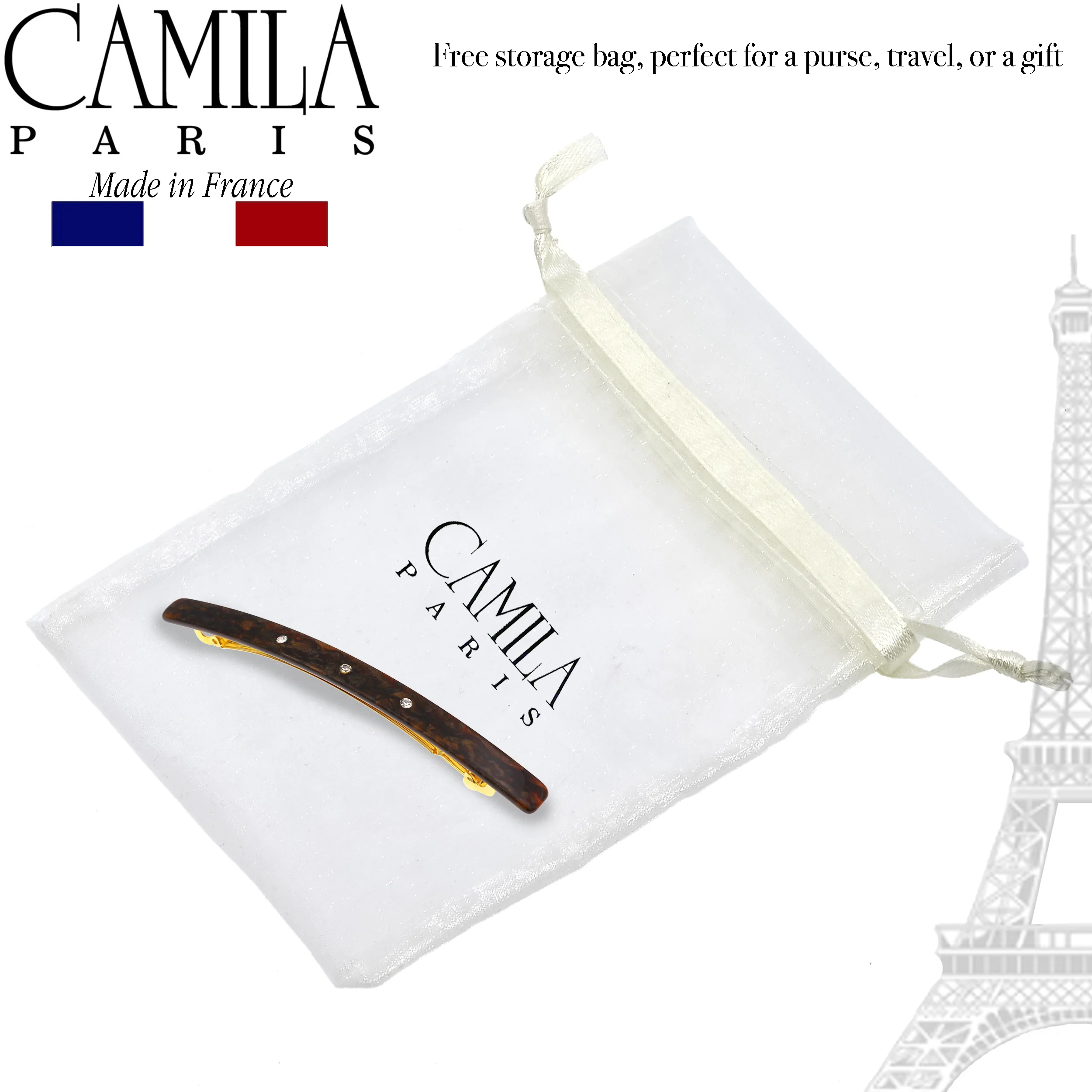Camila Paris Classic Skinny No-Slip Barrette - Image 8