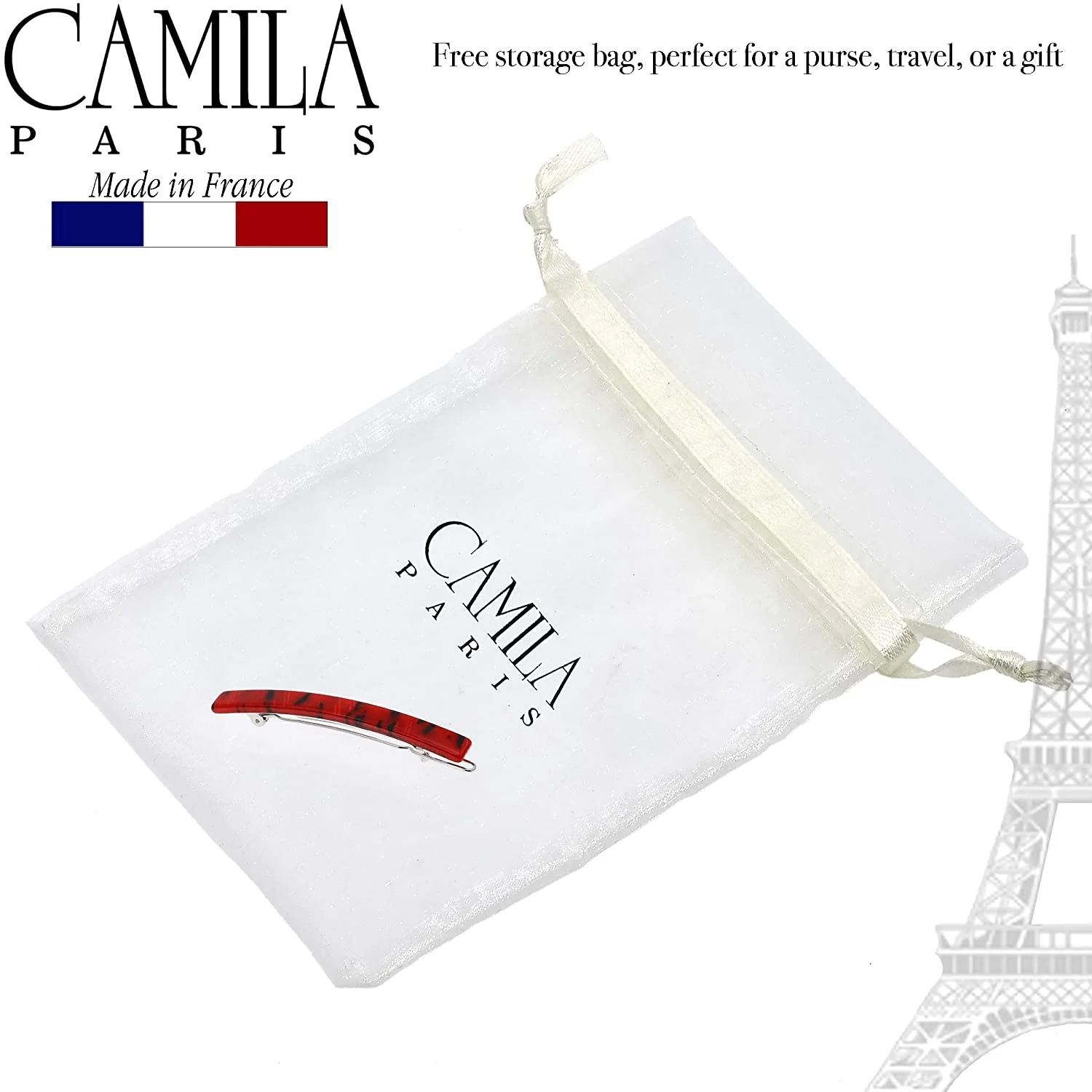 Camila Paris Classic Skinny Rectangle Barrette - Image 16