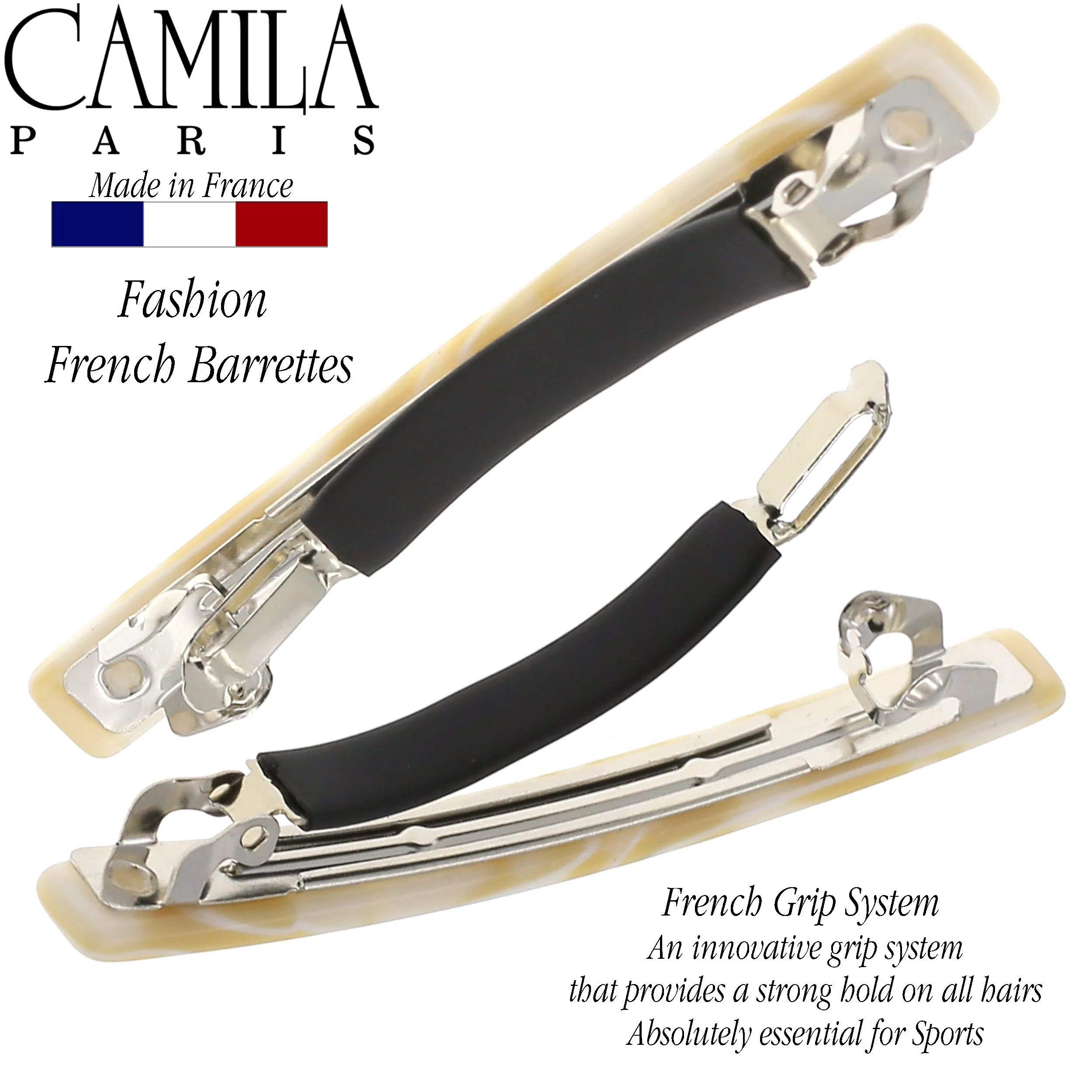 Camila Paris Classic Skinny Rectangle Barrette - Image 19