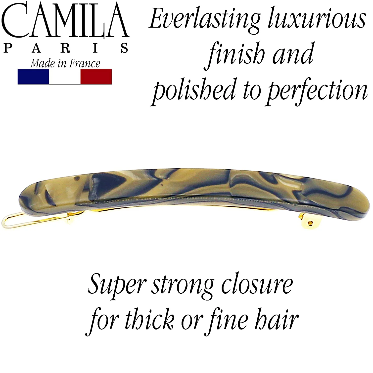 Camila Paris Classic Skinny Rounded Barrette - Image 11