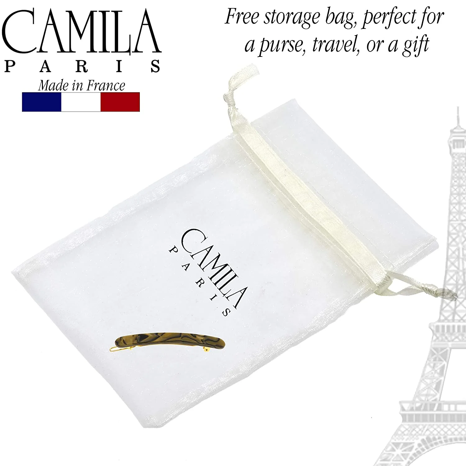 Camila Paris Classic Skinny Rounded Barrette - Image 12