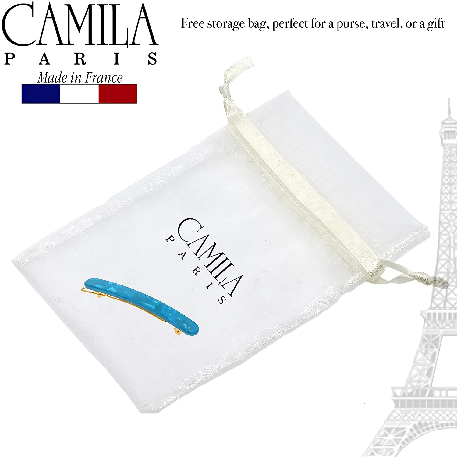 Camila Paris Classic Skinny Rounded Barrette - Image 16