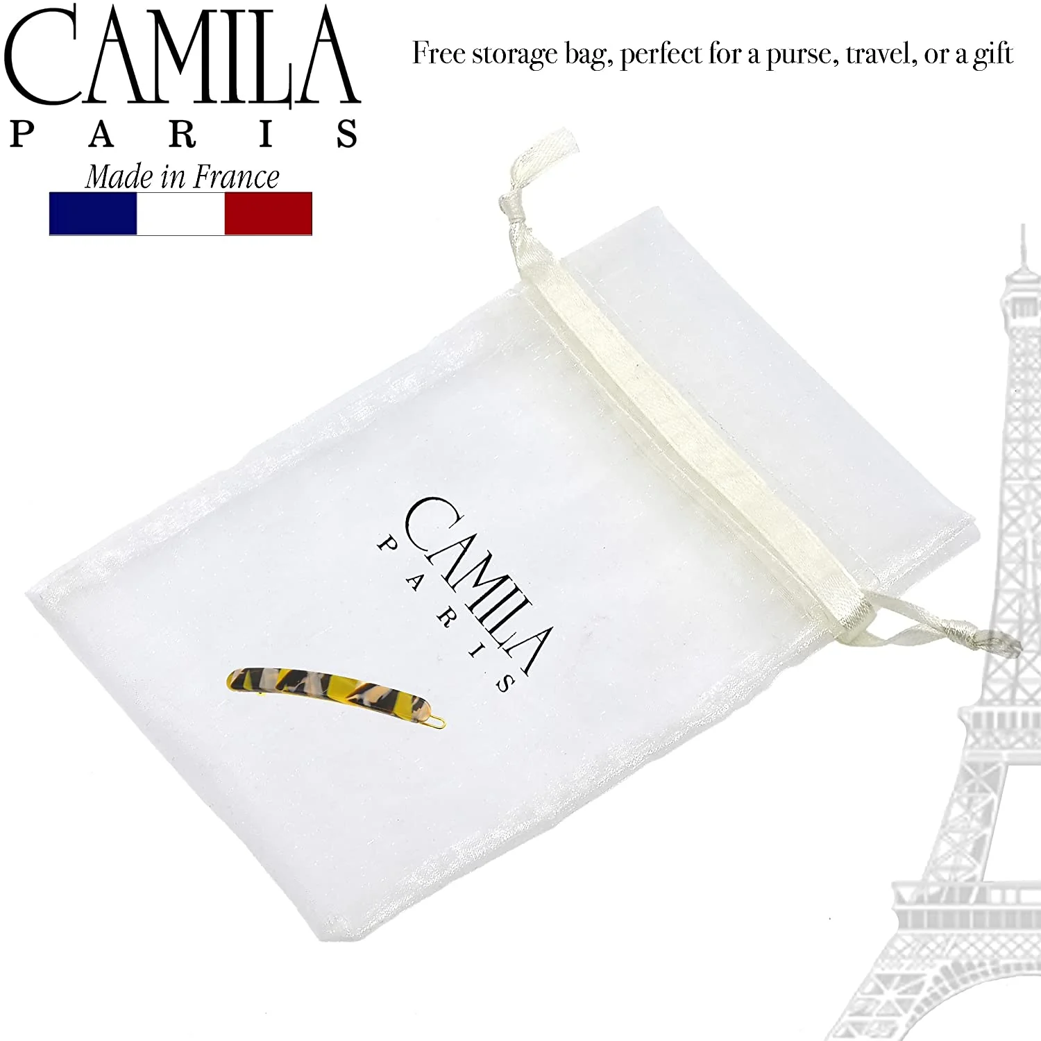 Camila Paris Classic Skinny Rounded Barrette - Image 20