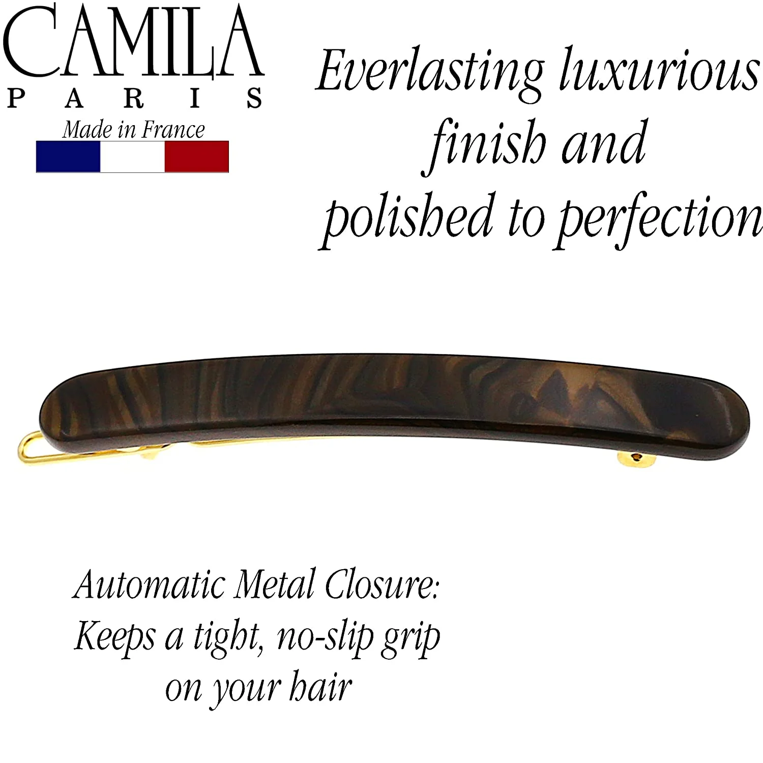 Camila Paris Classic Skinny Rounded Barrette - Image 7