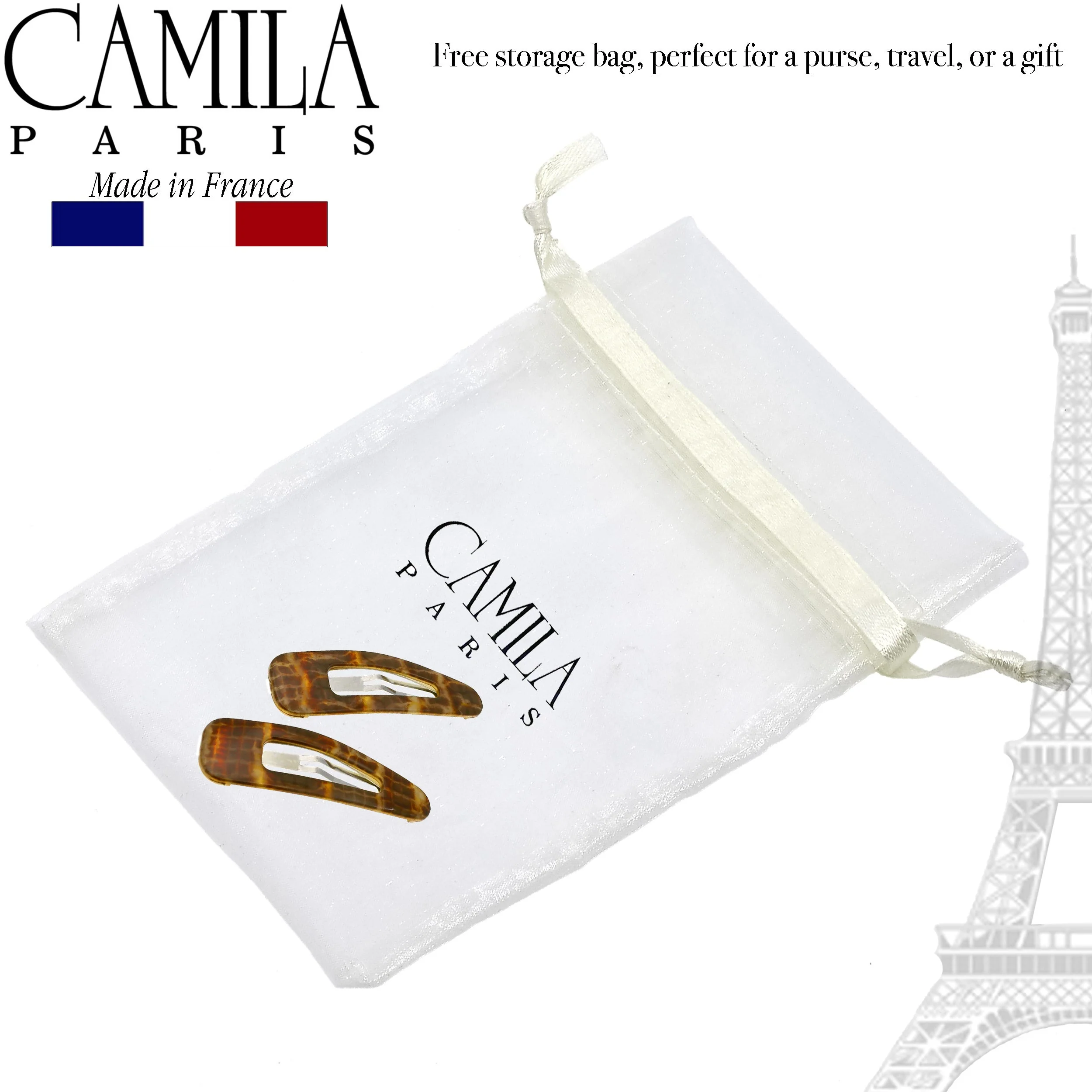 Camila Paris Classic Snap Clip Pair - Image 24