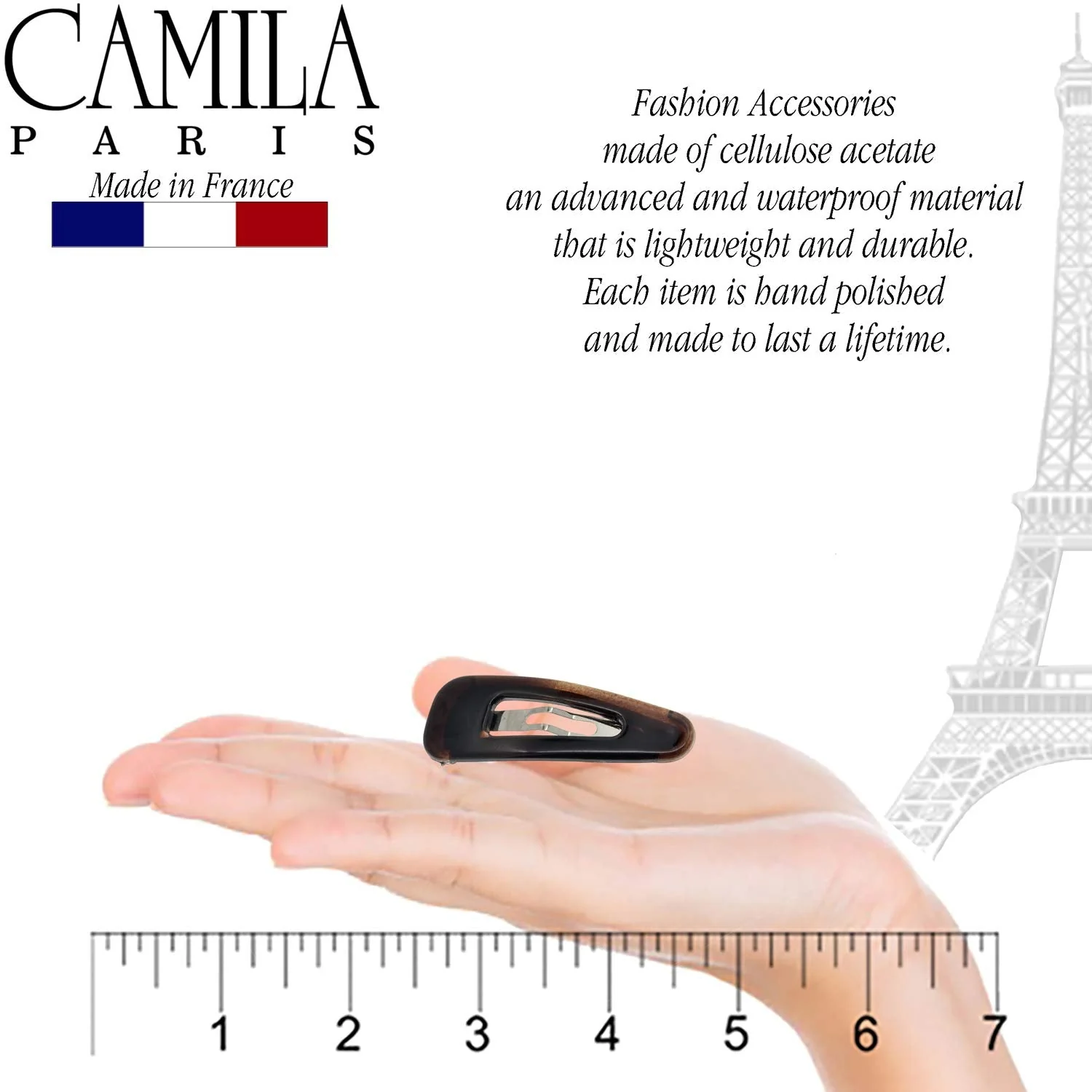 Camila Paris Classic Snap Clip Pair - Image 30