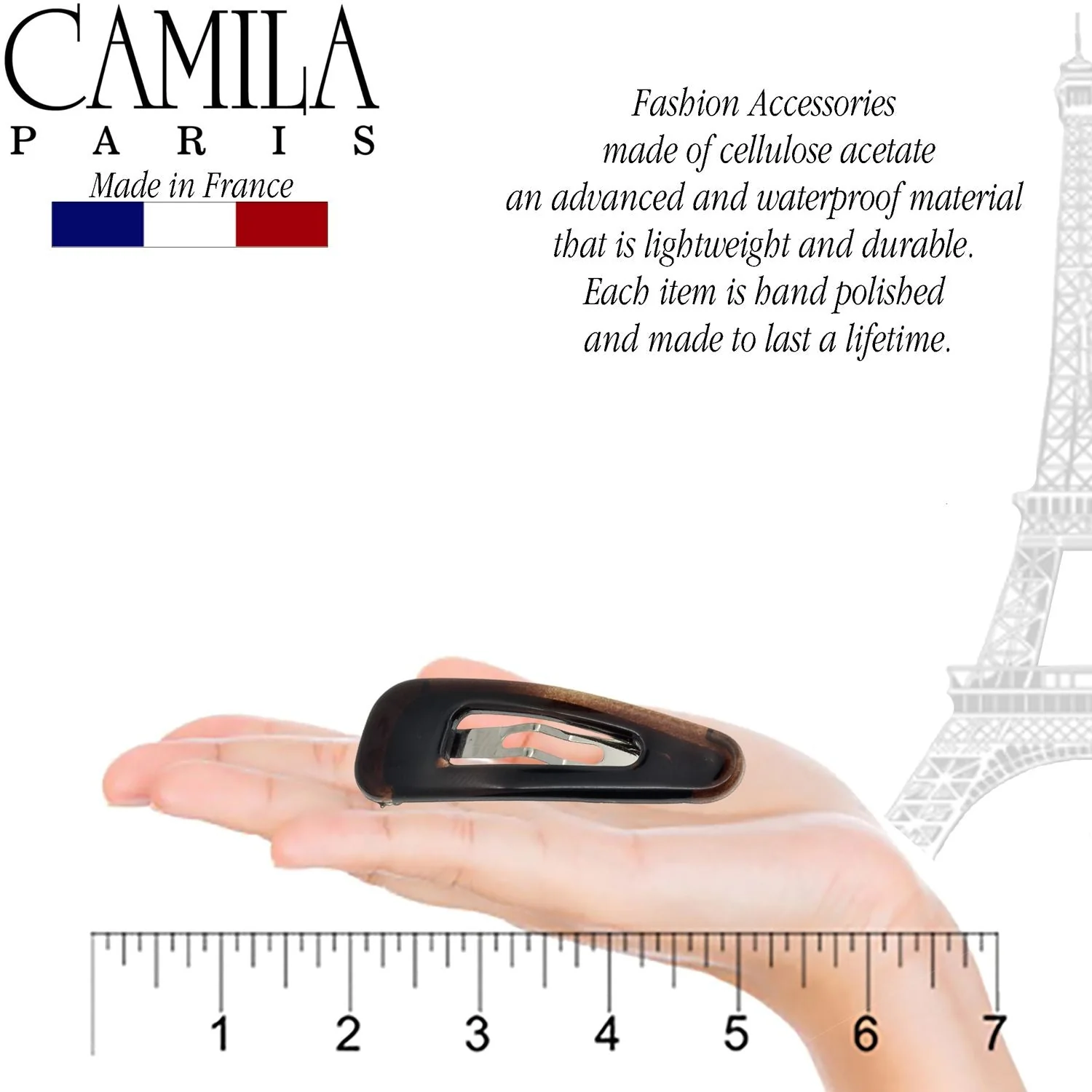 Camila Paris Classic Snap Clip Pair - Image 34