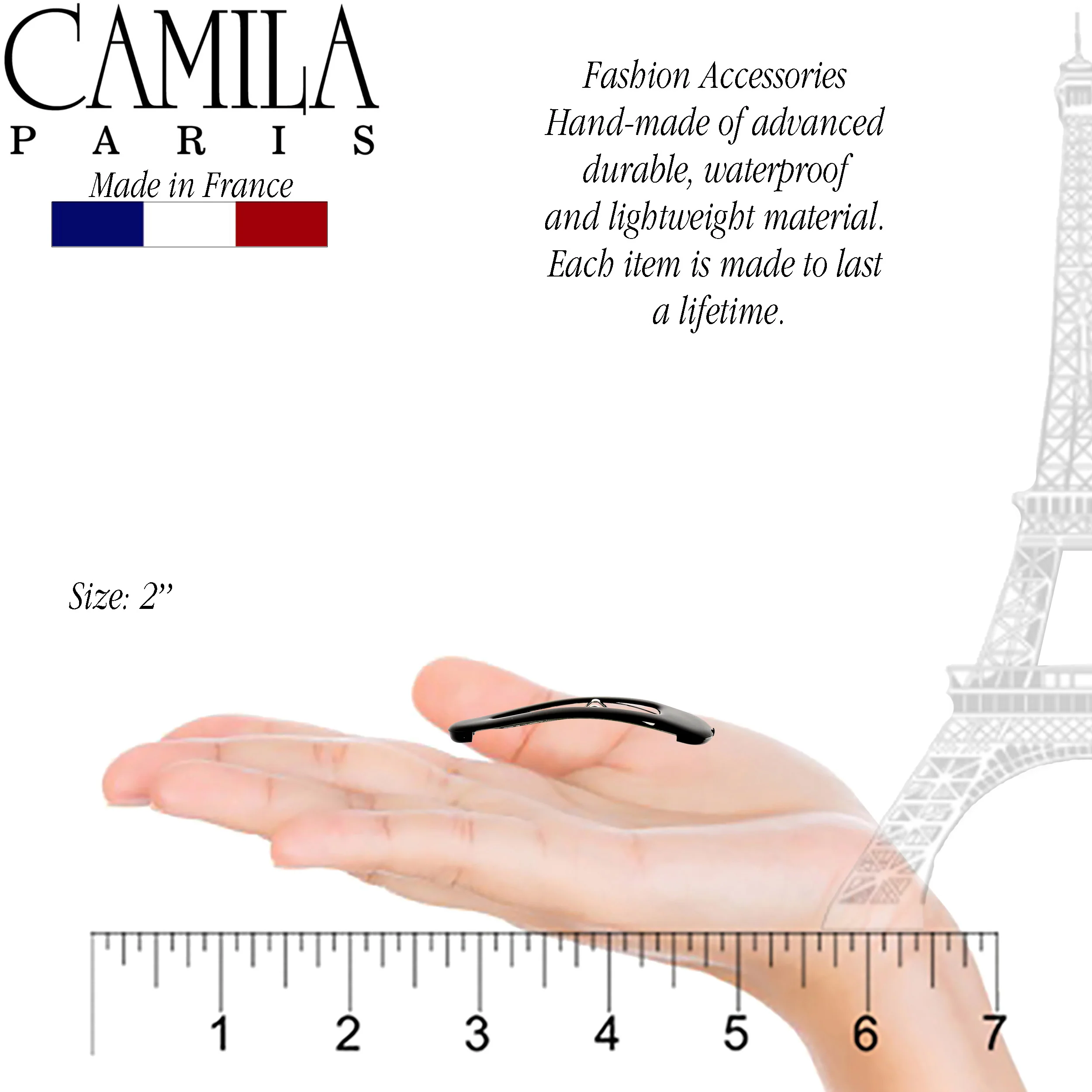 Camila Paris Classic Snap Clip Pair - Image 42