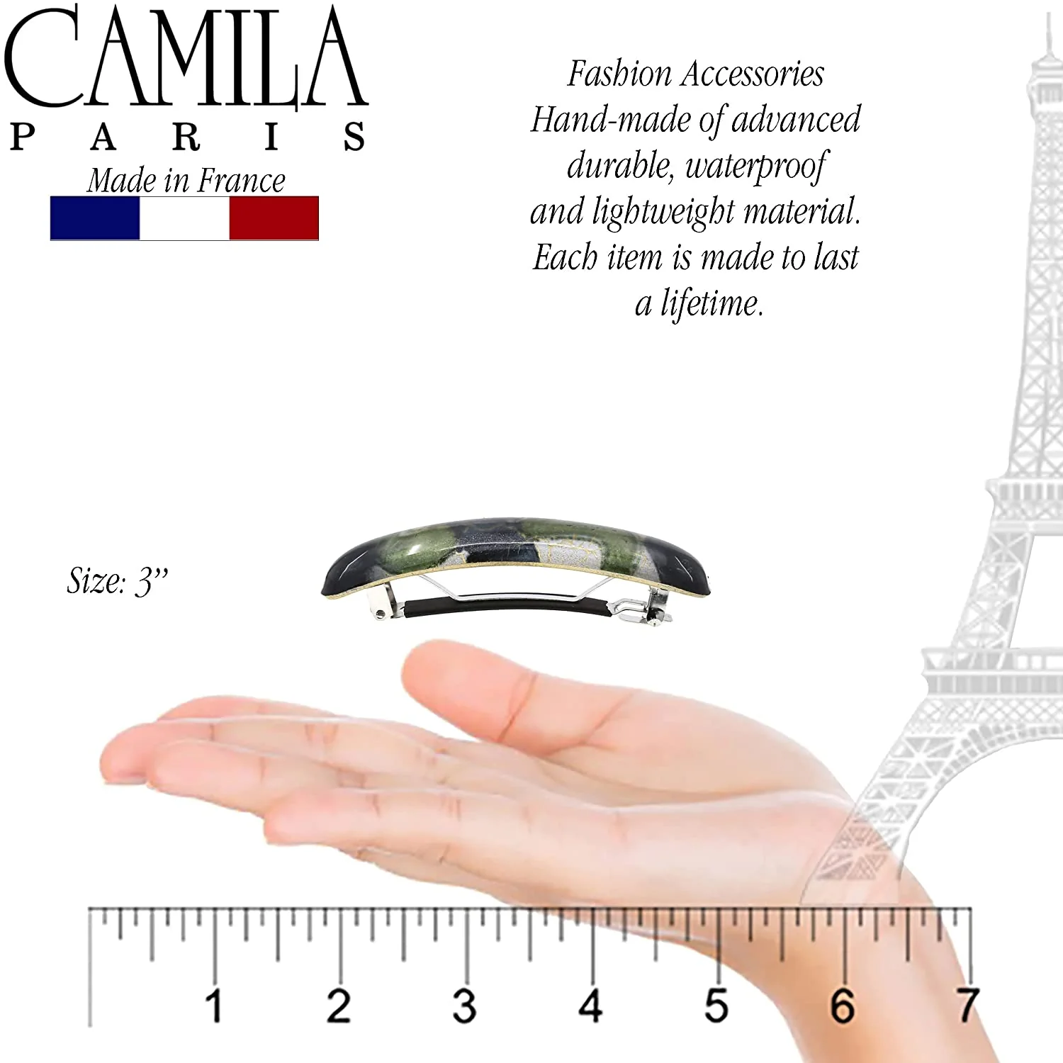 Camila Paris Contoured No-Slip Barrette - Image 10