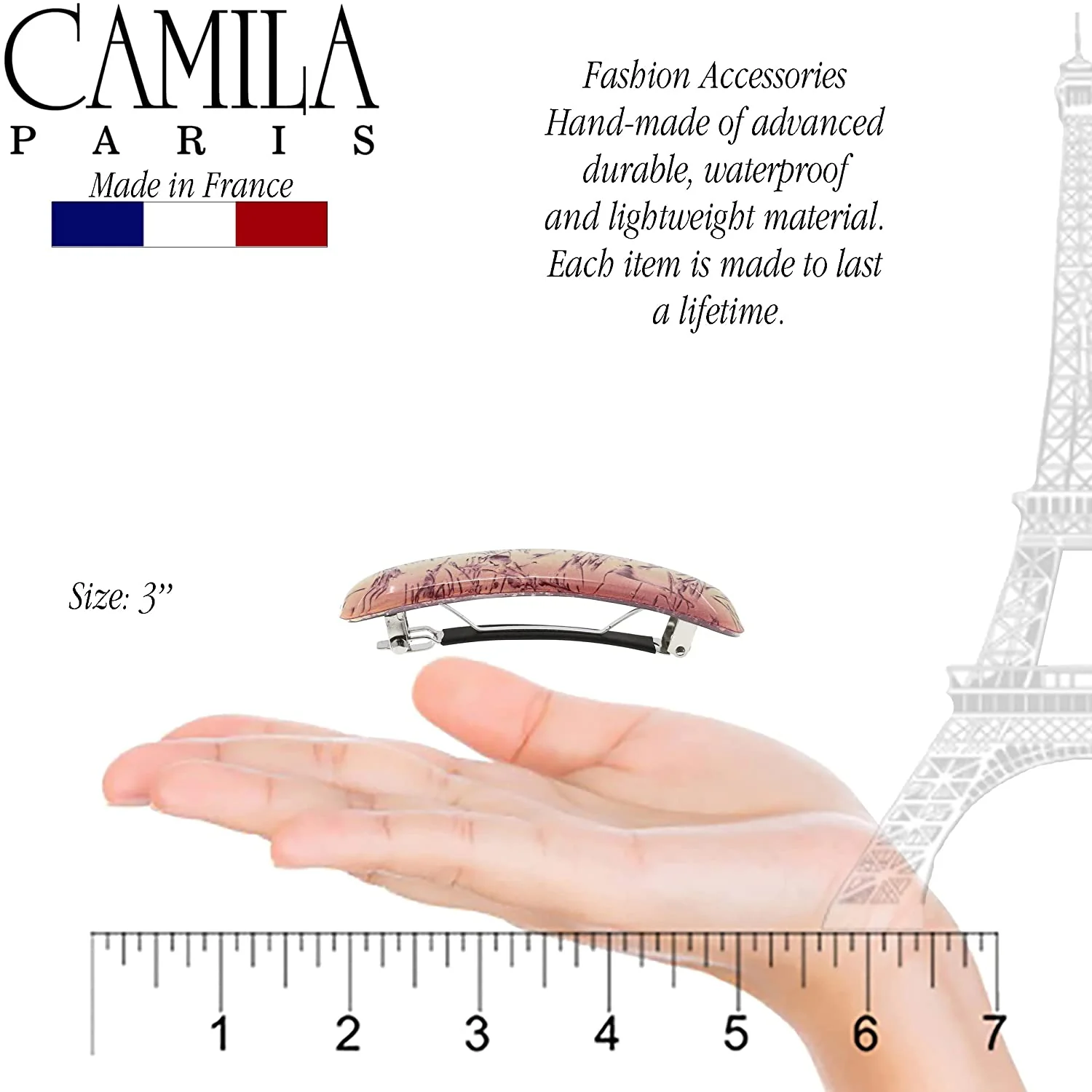 Camila Paris Contoured No-Slip Barrette - Image 14
