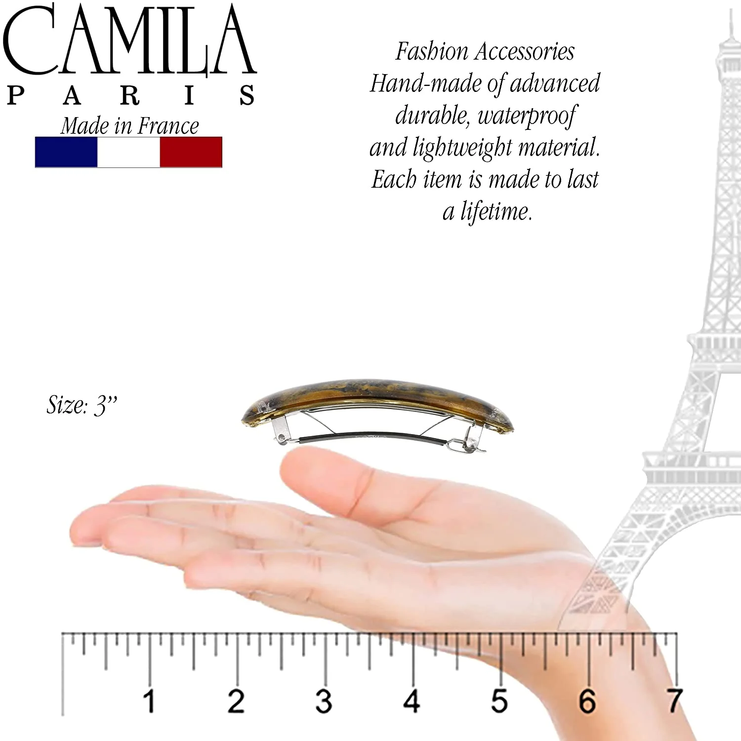 Camila Paris Contoured No-Slip Barrette - Image 18
