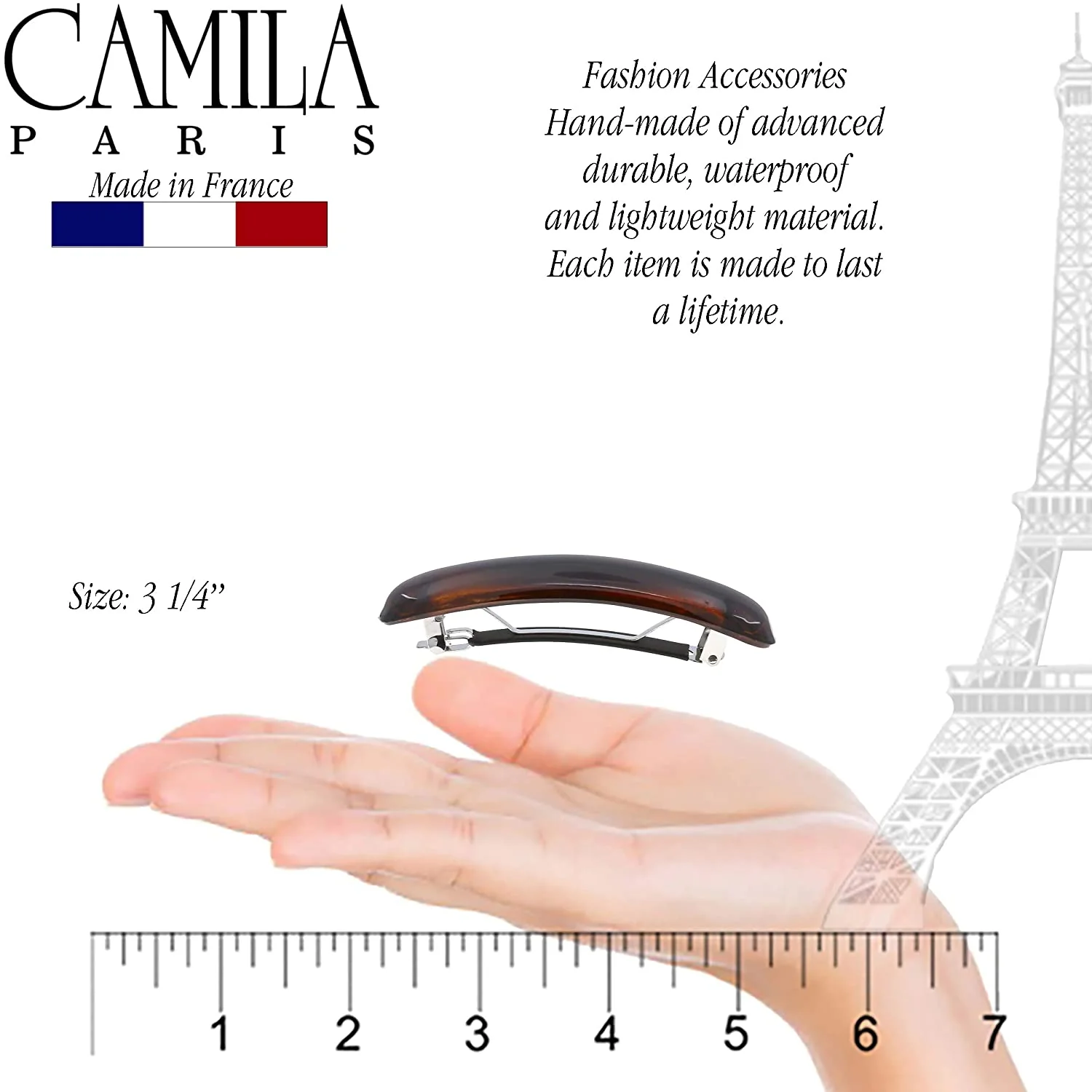 Camila Paris Contoured No-Slip Barrette - Image 30