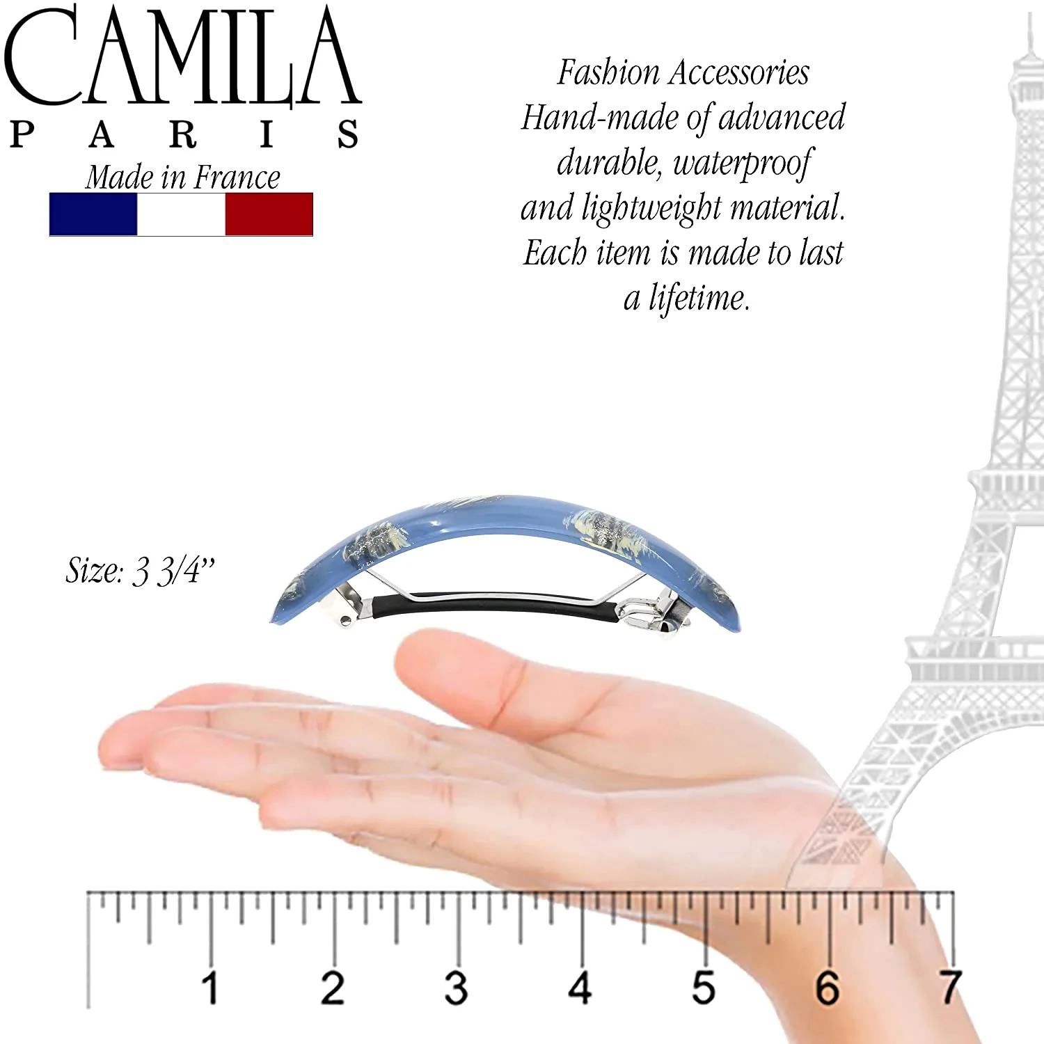 Camila Paris Contoured No-Slip Barrette - Image 34