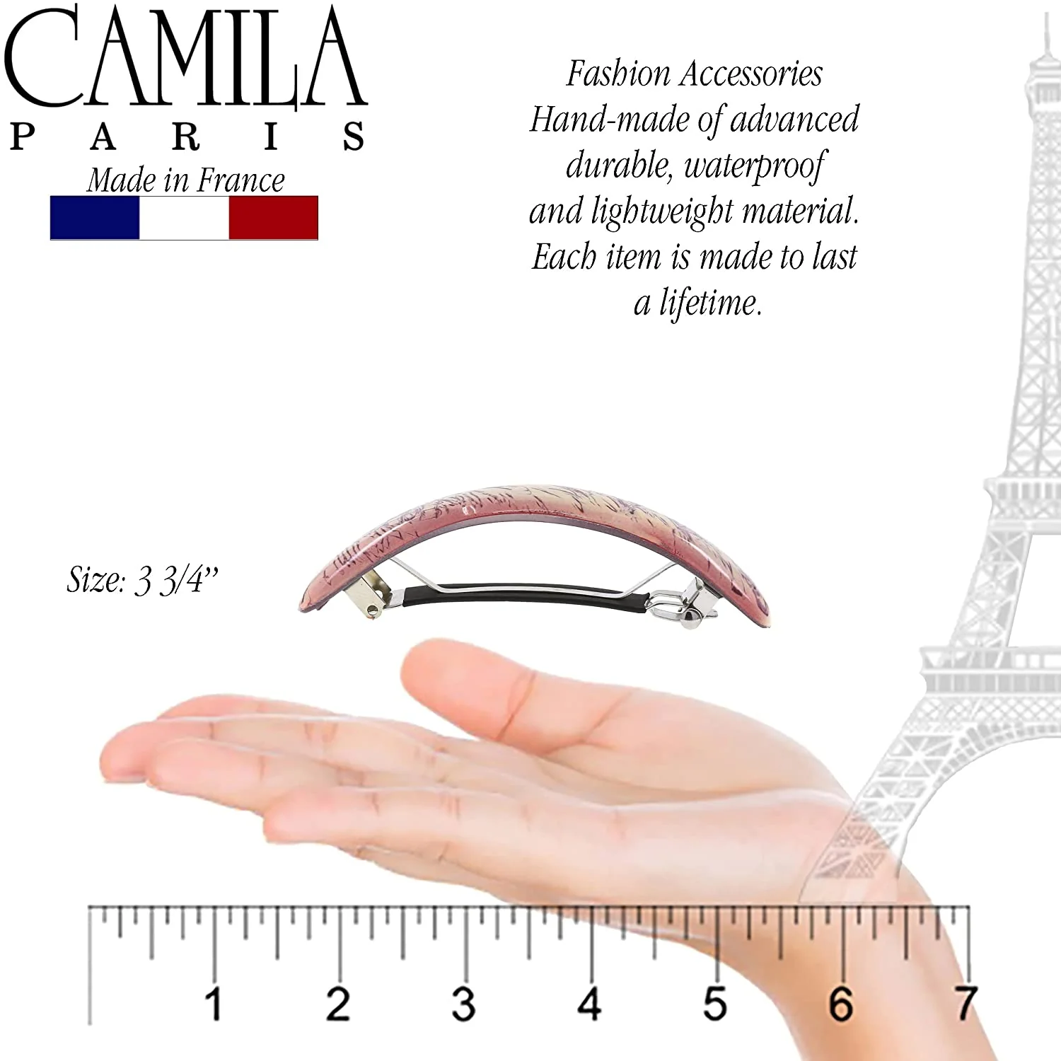 Camila Paris Contoured No-Slip Barrette - Image 38